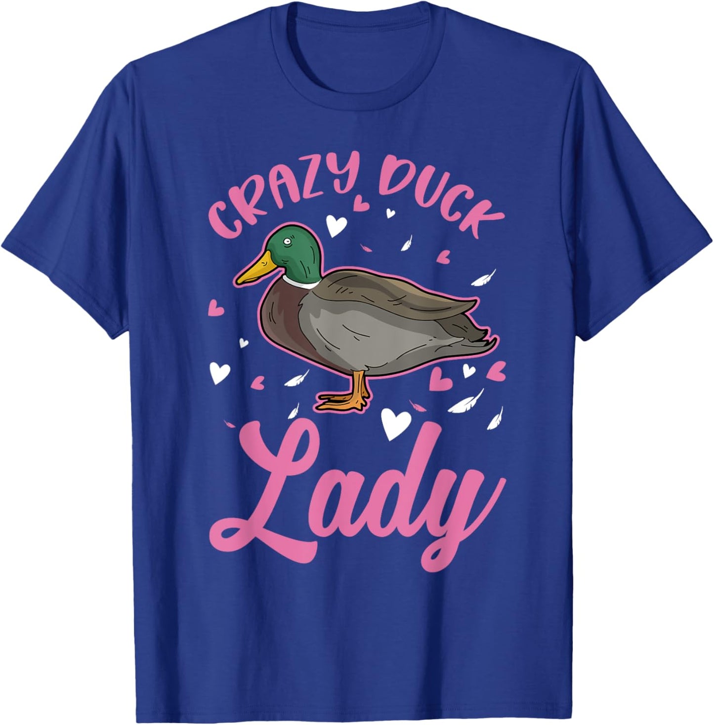 Crazy Duck lady T-Shirt - T-Shirt | Royal