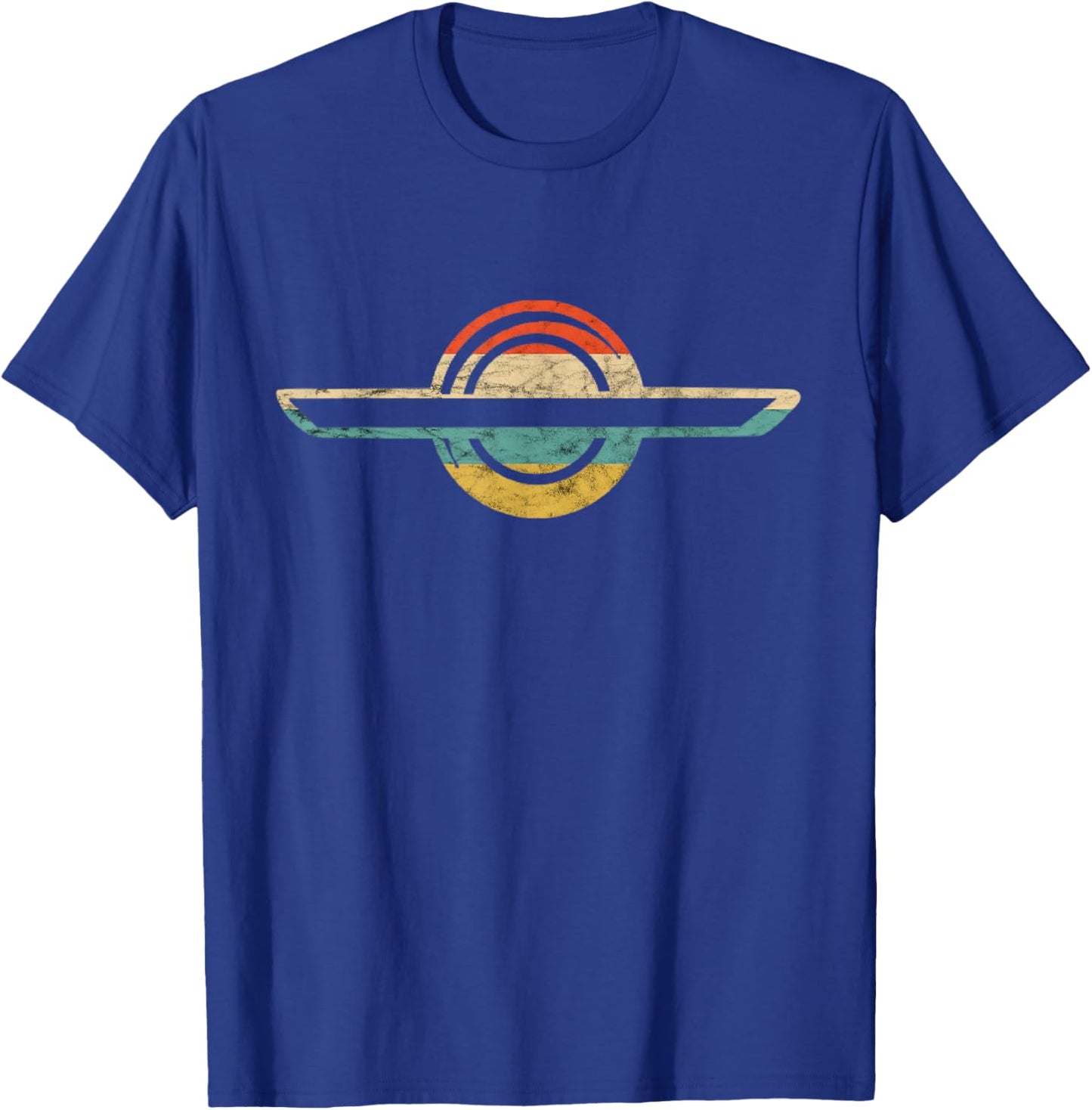 Electric Skateboard Retro Skateboarding Onewheel Float T-Shirt - T-Shirt | Royal