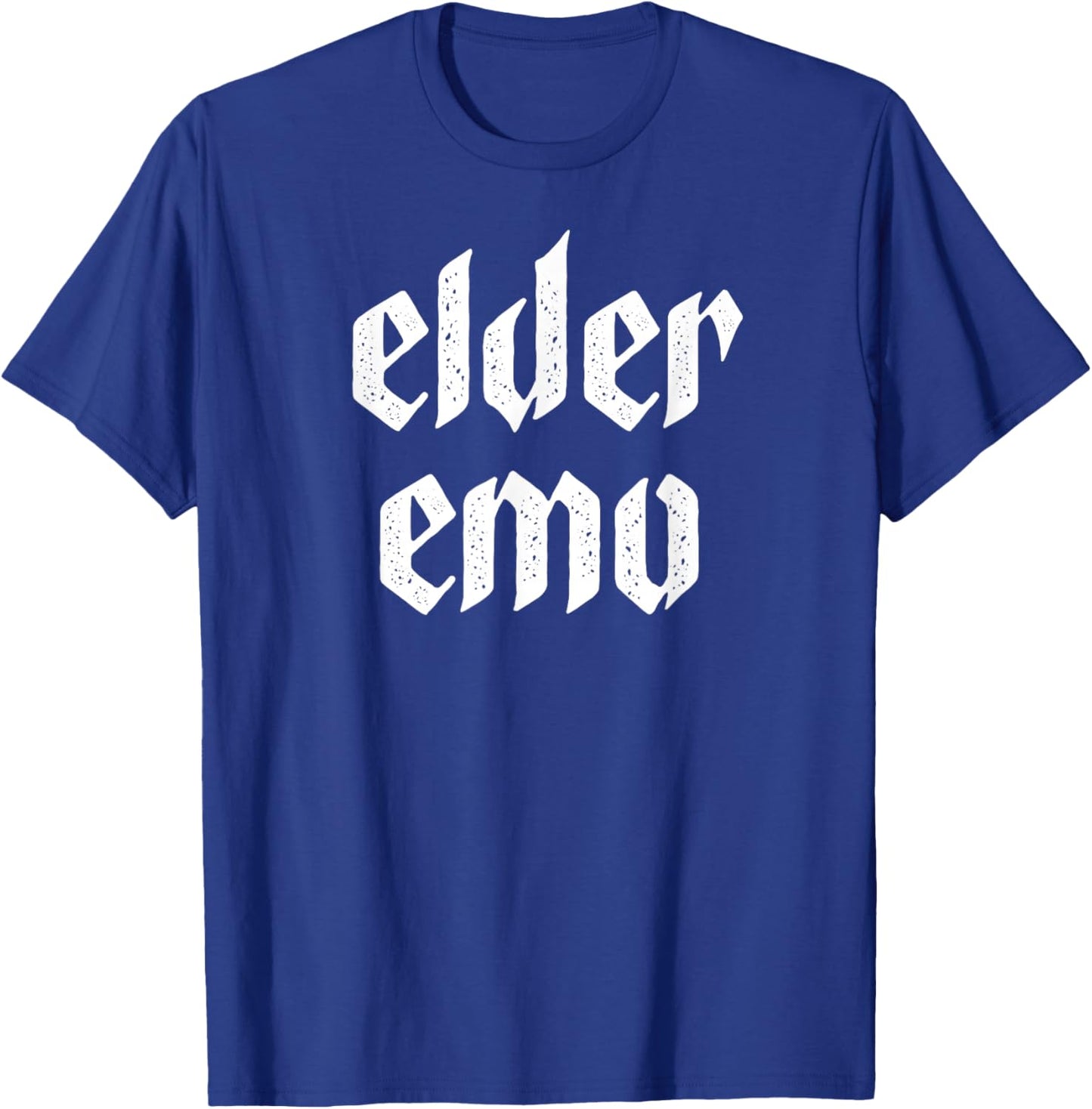 Elder Emo. For Old Fans Of Emo Music. Alternative Scene T-Shirt - T-Shirt | Royal