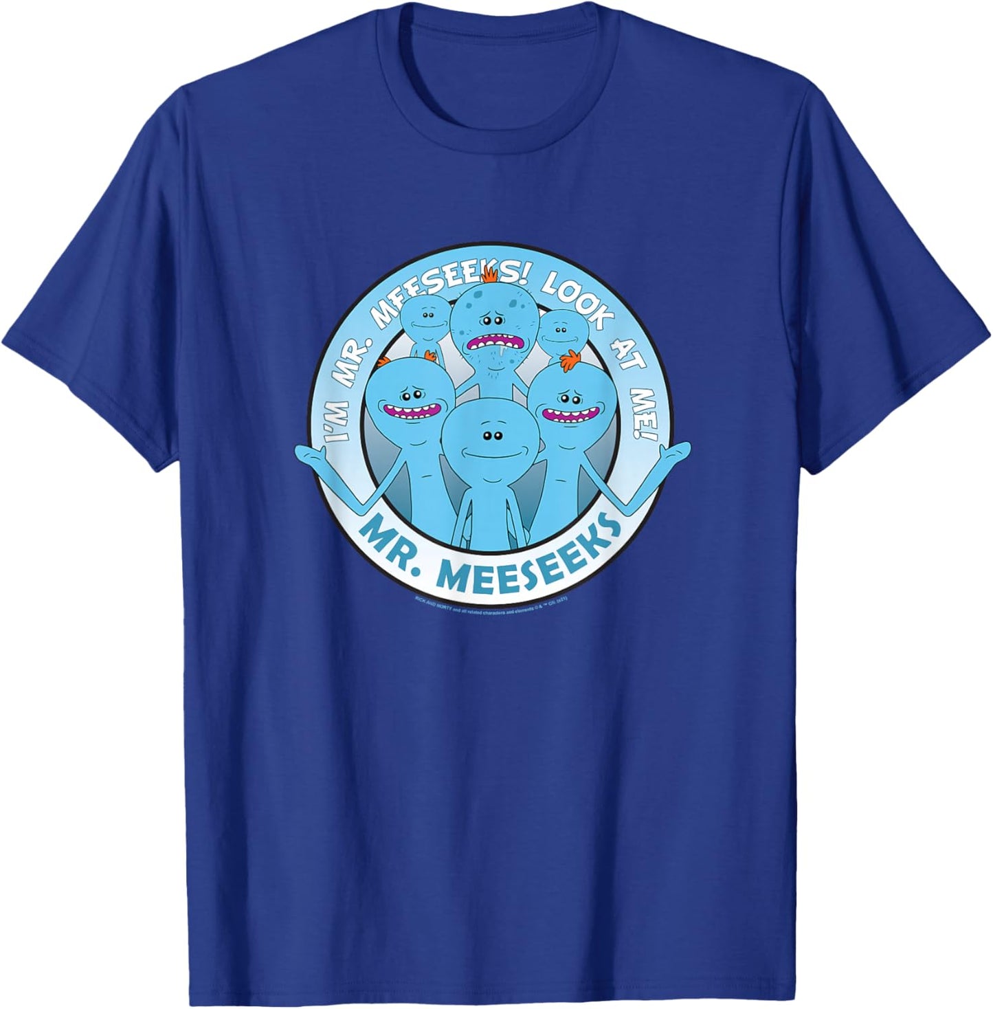 Rick and Morty Mr. Meeseeks T-Shirt - T-Shirt | Royal