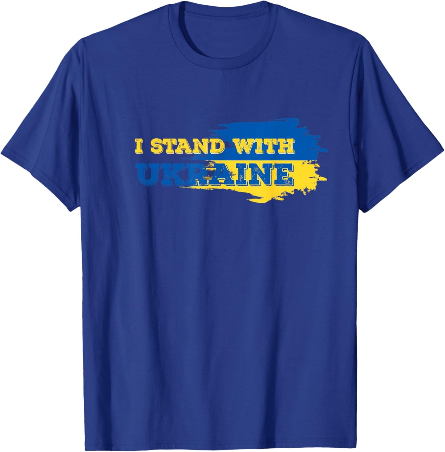 I Stand with Ukraine Patriot T-Shirt - T-Shirt | Royal