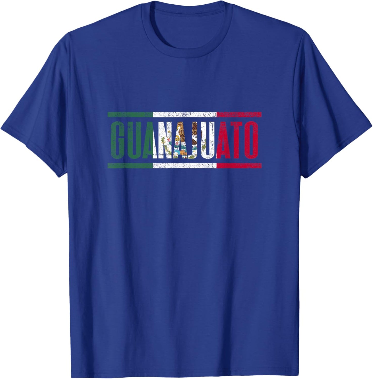 Guanajuato con la Bandera de México T-Shirt - T-Shirt | Royal