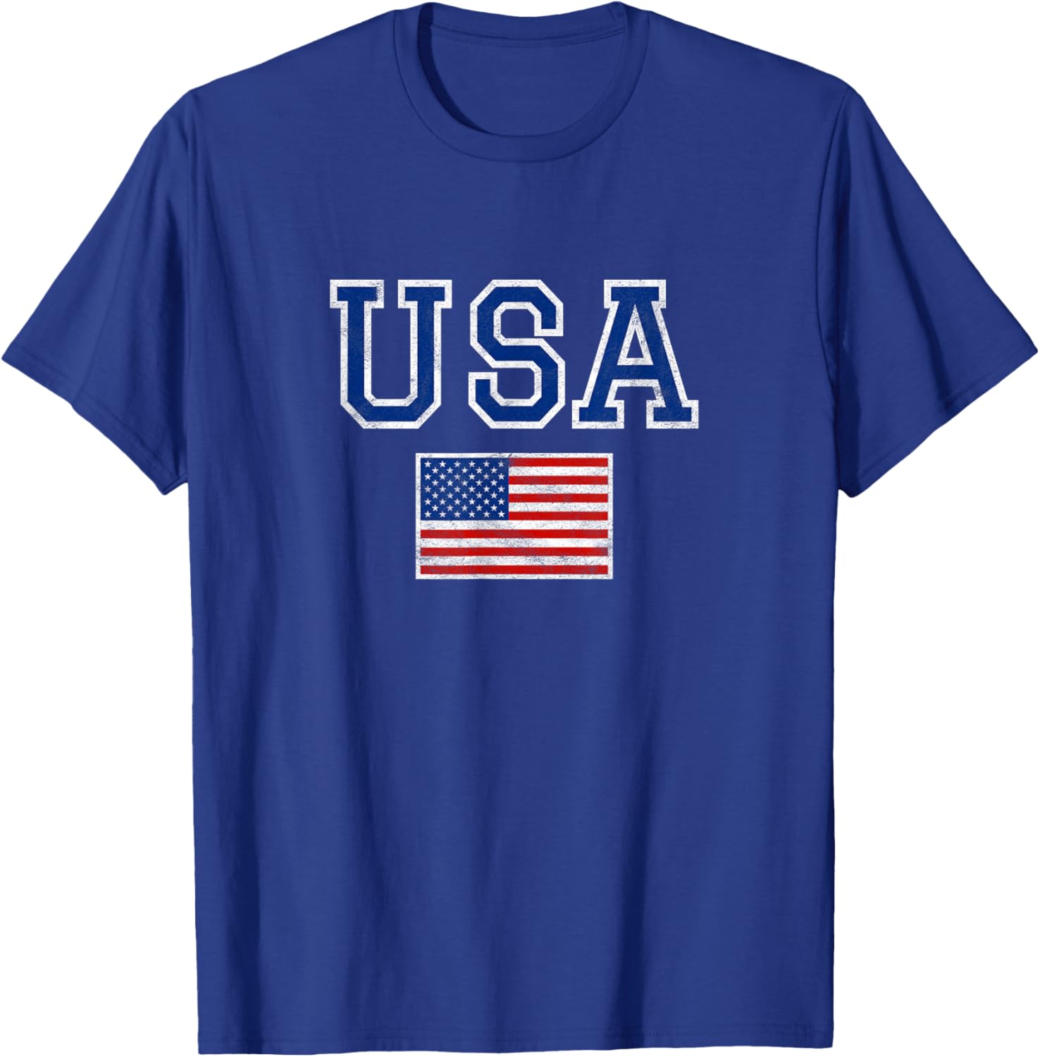 United States Flag & Patriotism USA T-Shirt - T-Shirt | Royal