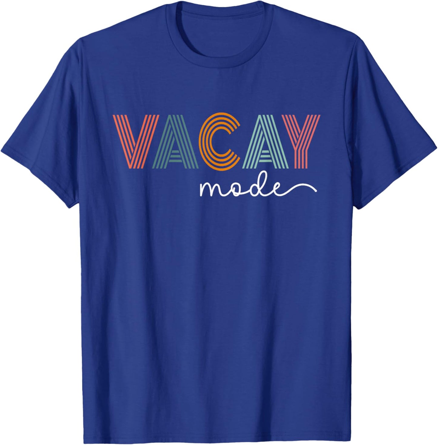 Vintage Vacay Mode for Camping Family Vacations in 2023 Small T-Shirt - T-Shirt | Royal