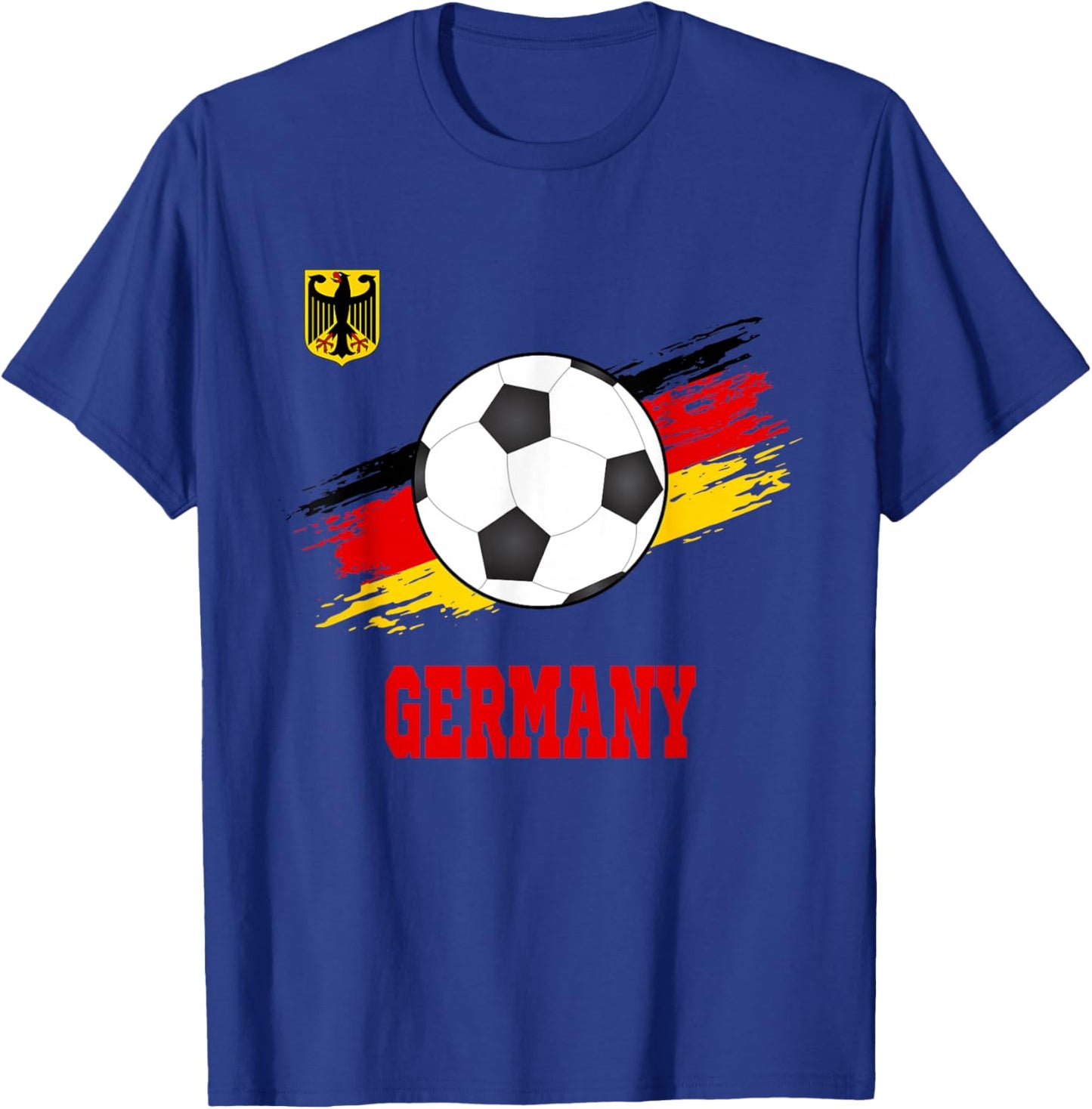 Germany Soccer German Football Germany Futbol T-Shirt - T-Shirt | Royal