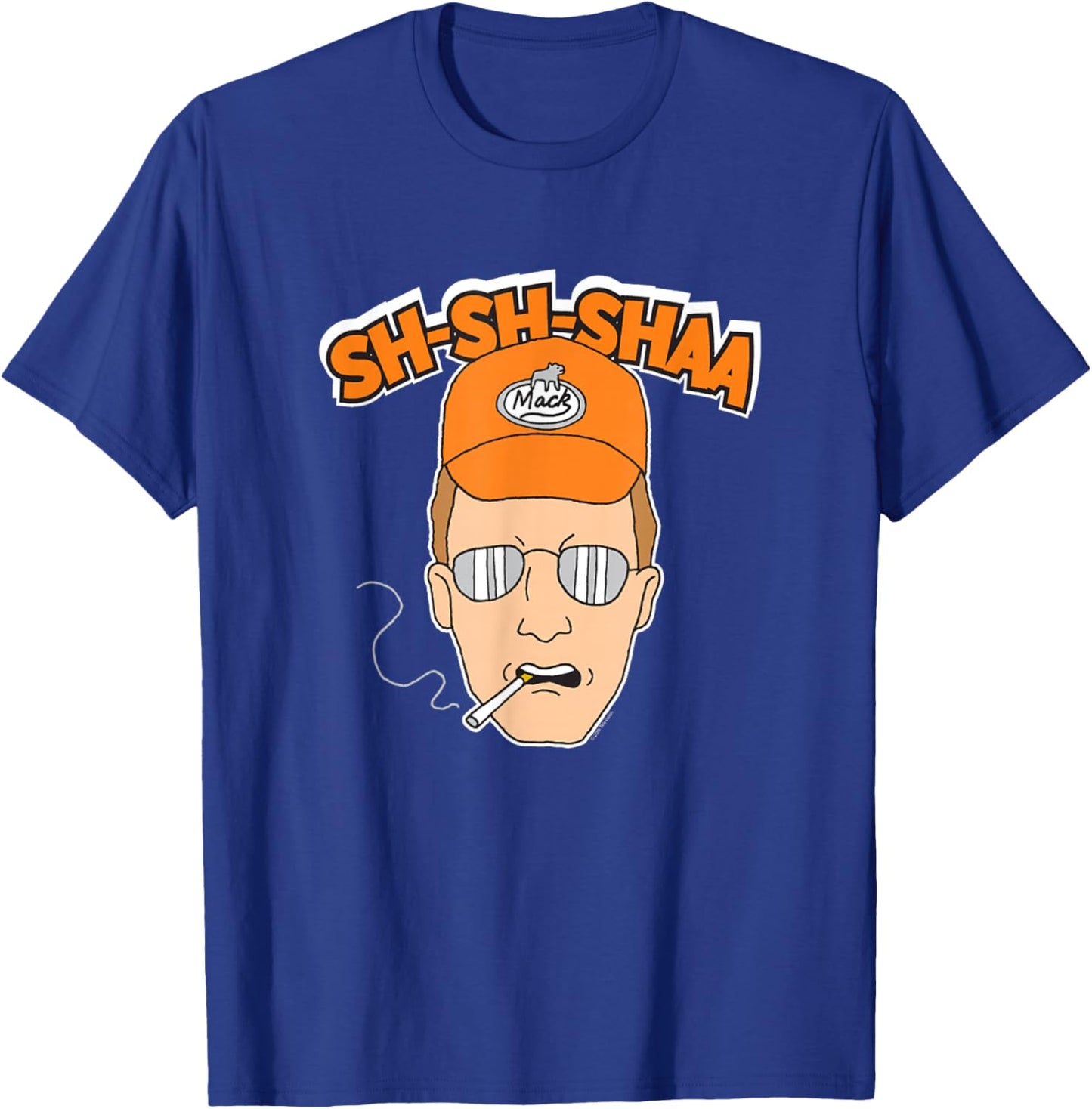 King of The Hill Dale Gribble Sha Sha Shaa Cartoon T-Shirt - T-Shirt | Royal