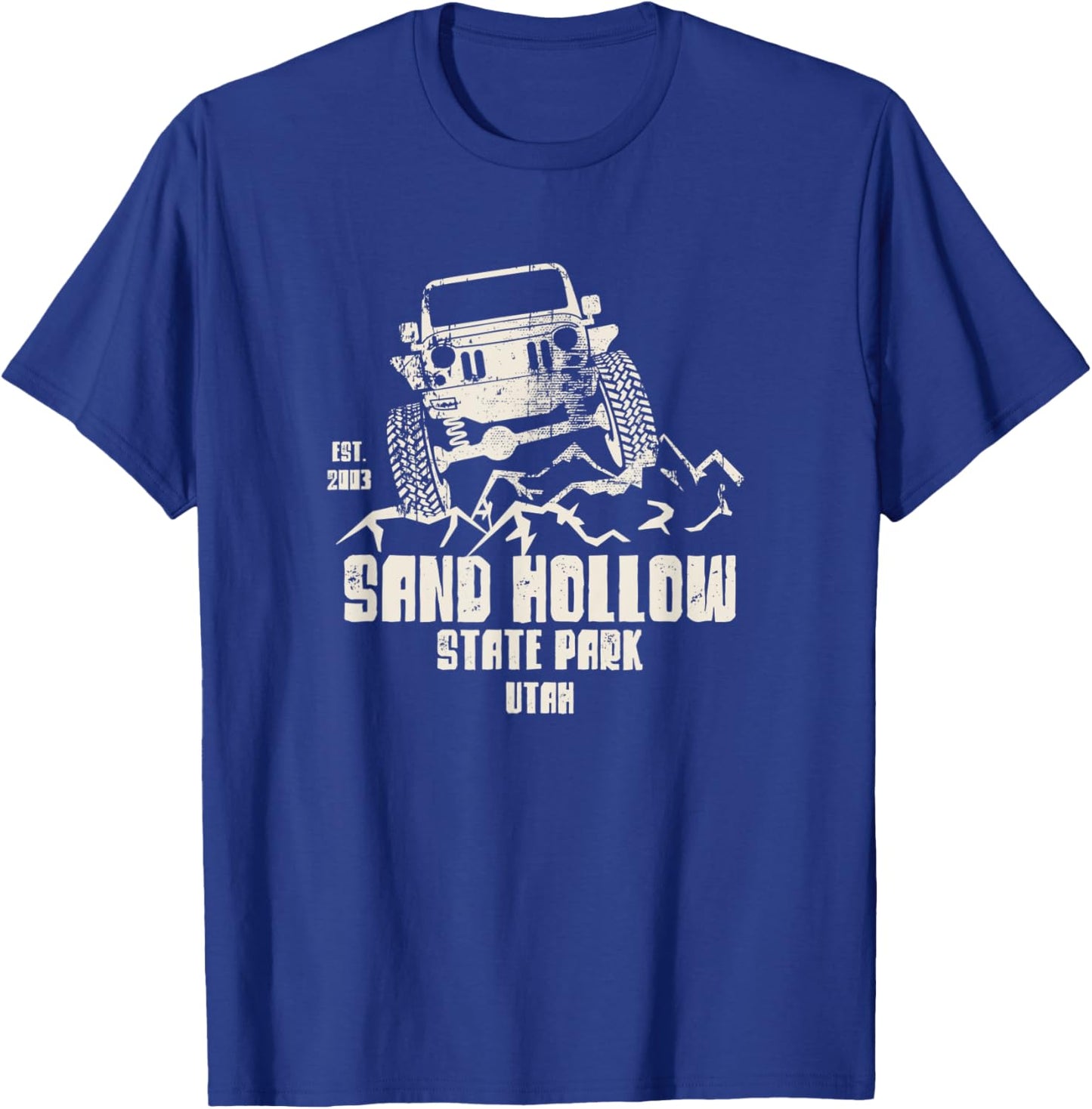 SAND HOLLOW STATE PARK cool design T-Shirt - T-Shirt | Royal