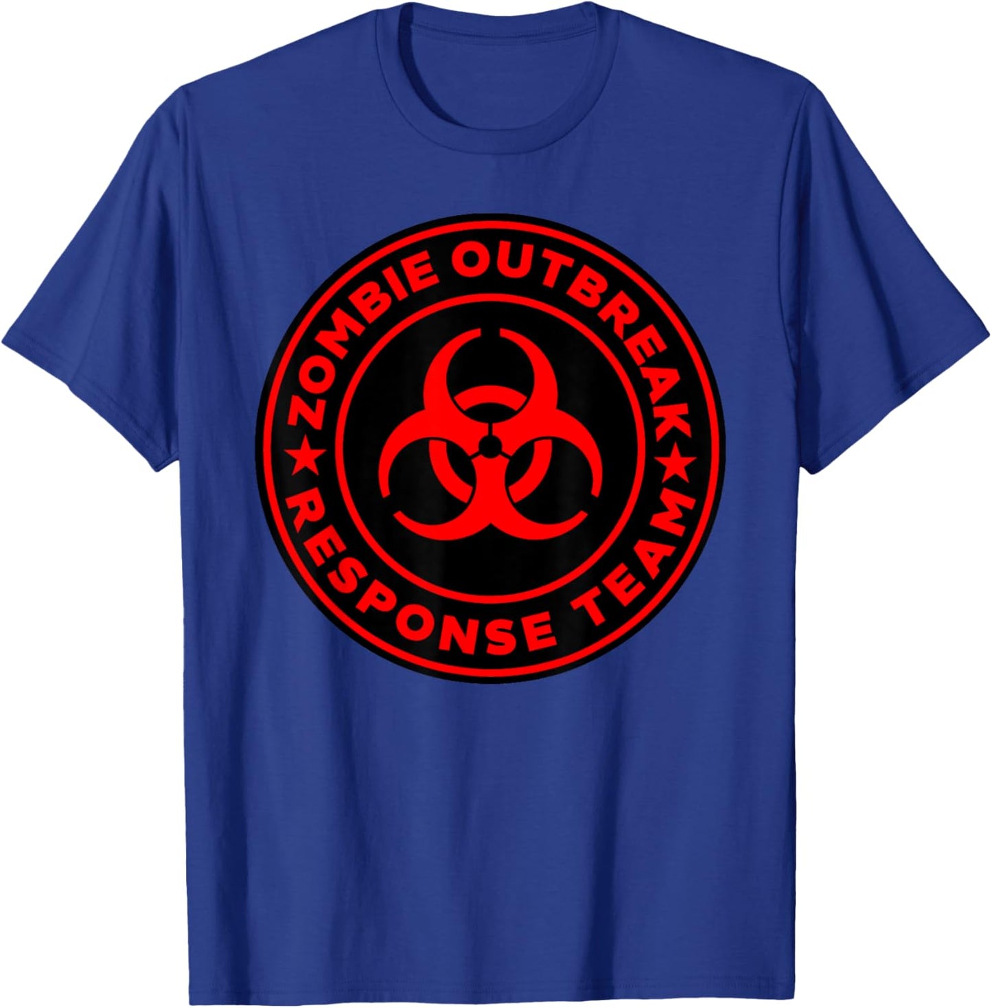 Zombie Outbreak Response Team T-Shirt - T-Shirt | Royal