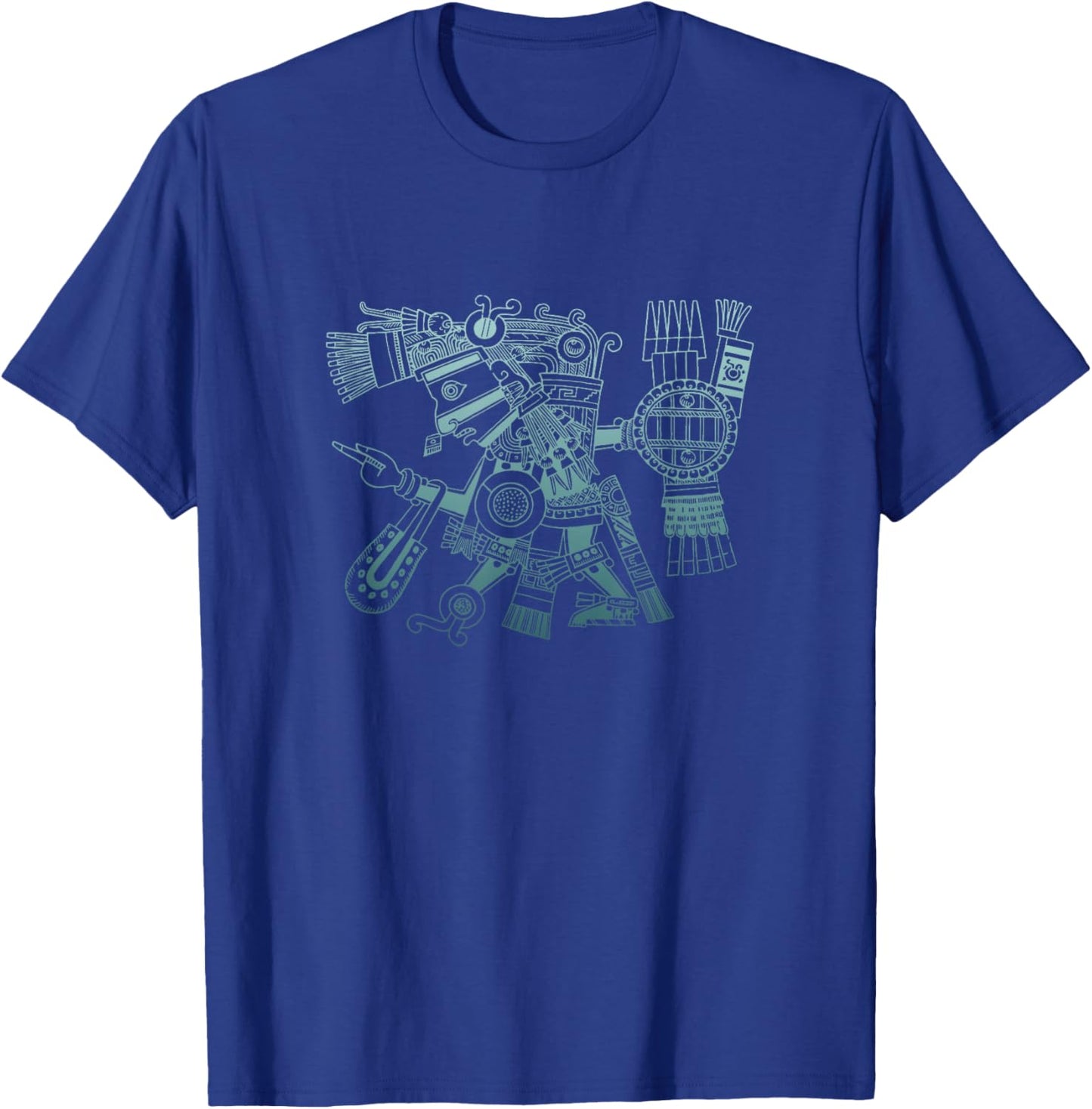 Maya patron deity Tezcatlipoca warrior Aztec Indians Mexico T-Shirt - T-Shirt | Royal