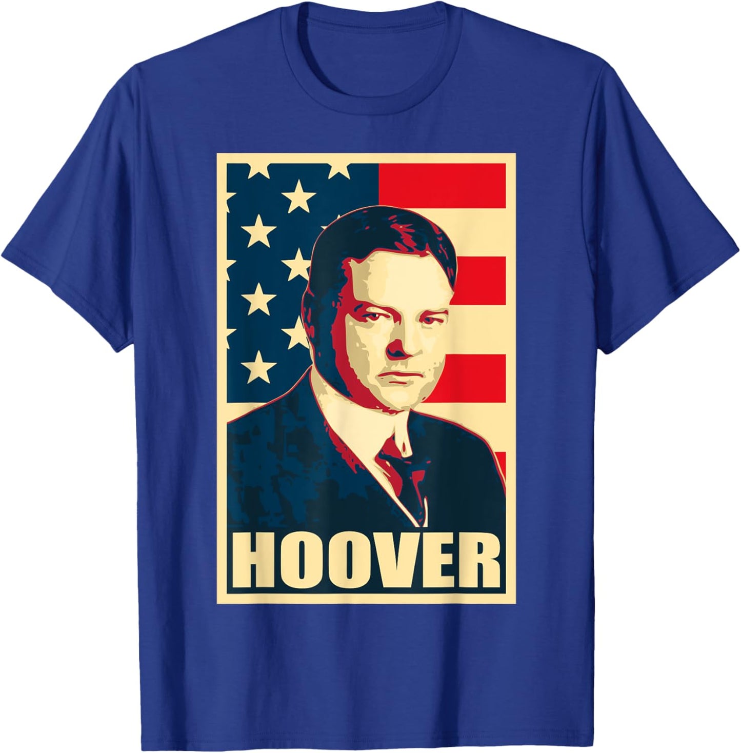 President Herbert Hoover. American conservative T-Shirt - T-Shirt | Royal