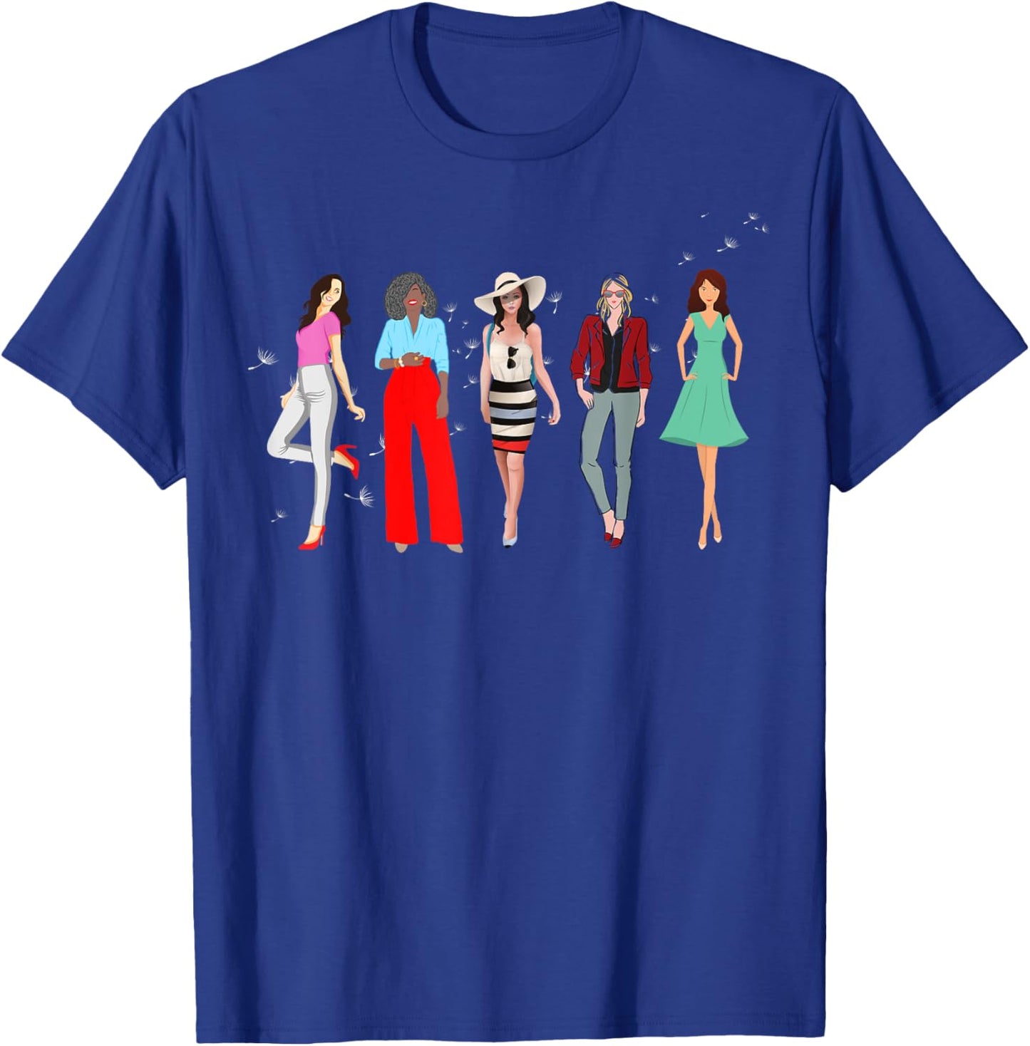 Sassy Classy Sisters Stylish Fashionista Girl Power T-Shirt - T-Shirt | Royal