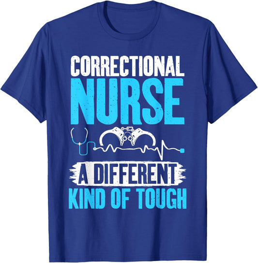 A Different Kind of Touch Correctional Nurse T-Shirt - T-Shirt | Royal