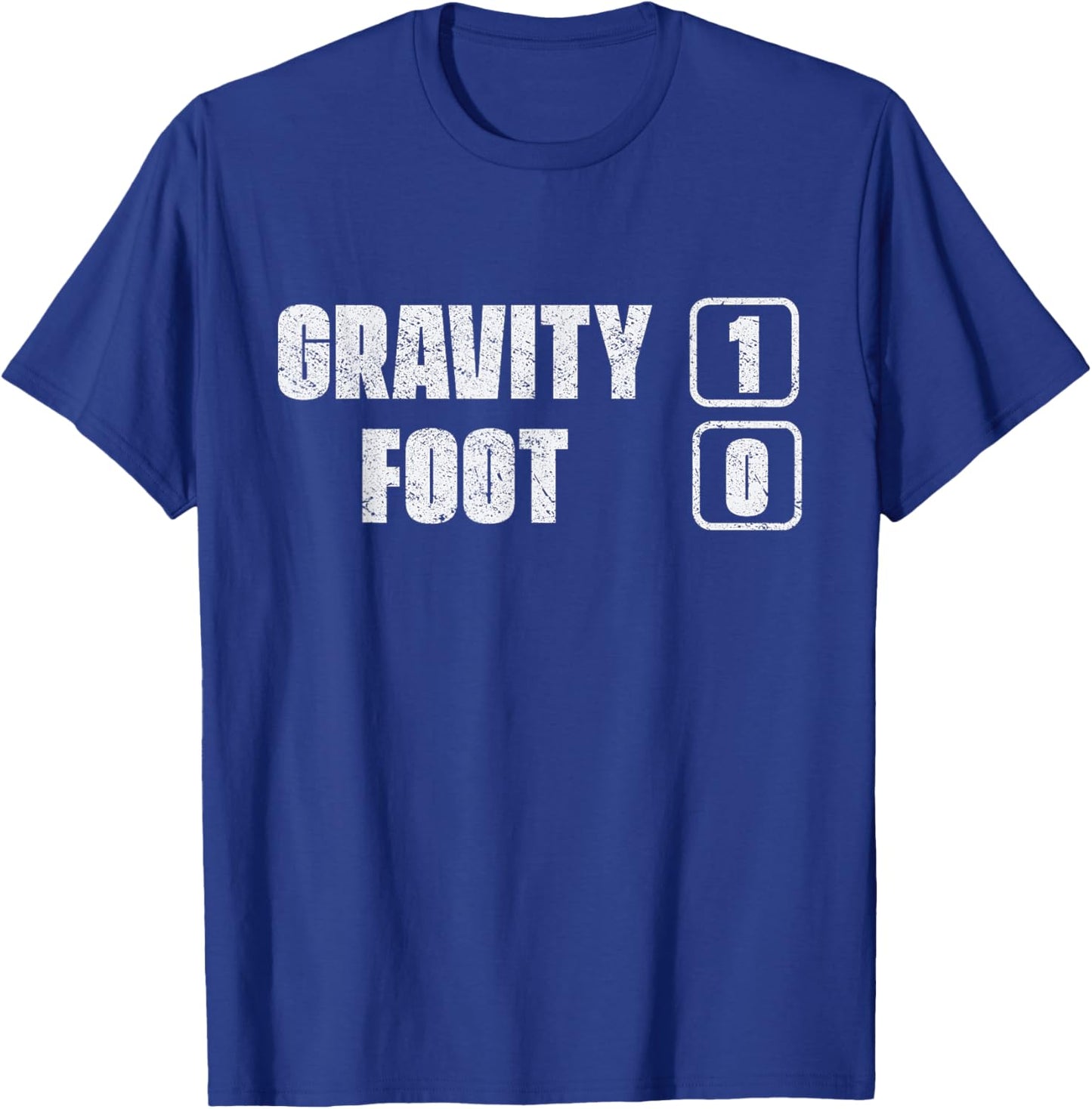 Metatarsal Fracture Fracture - Broken Foot T-Shirt - T-Shirt | Royal