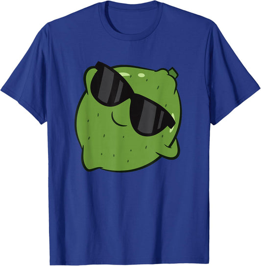 Cute Lime Fruit Relaxing Lazy Lime T-Shirt - T-Shirt | Royal