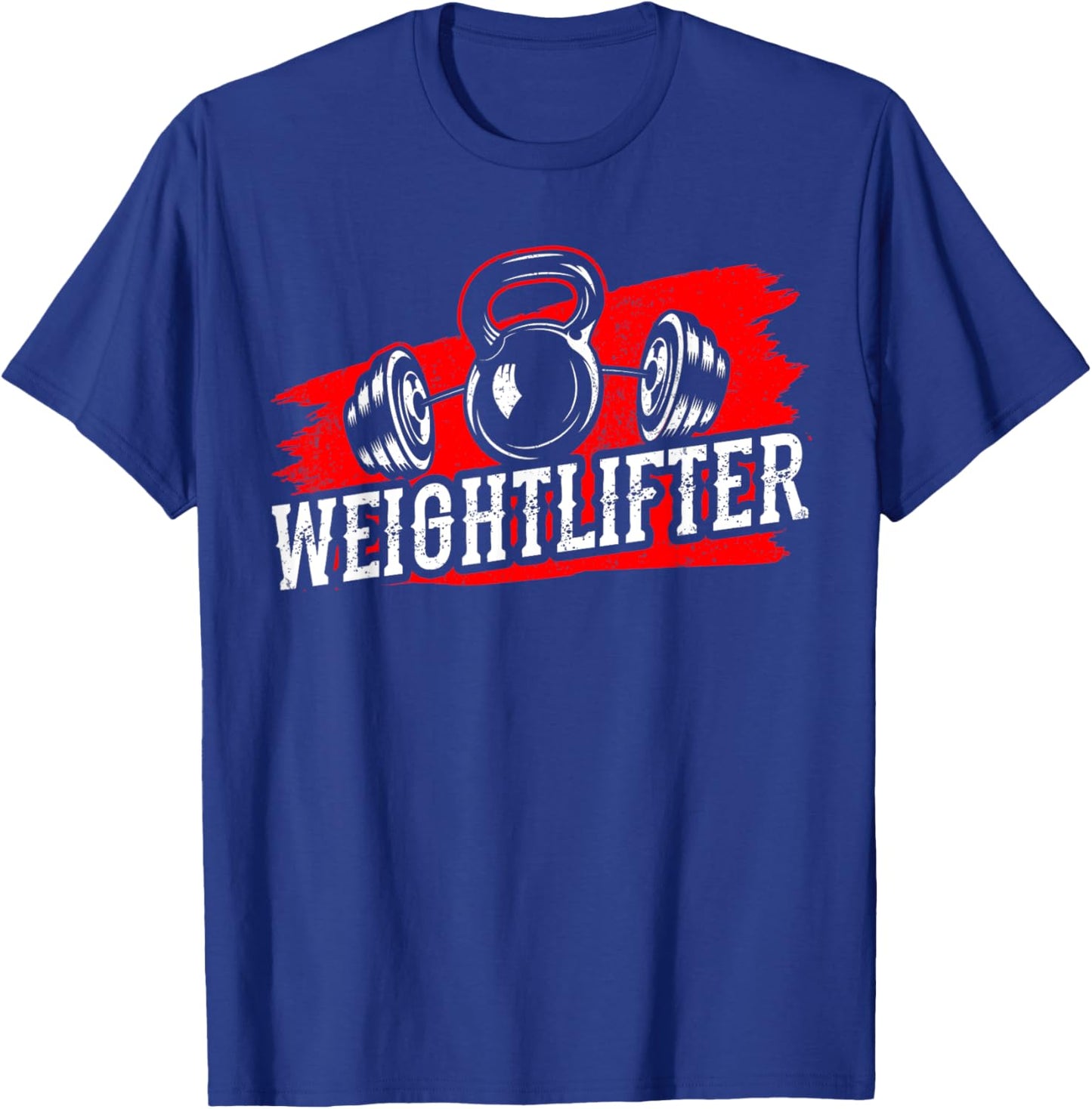 Weightlifter Lifting Workout Gym Lift Weightlifting T-Shirt - T-Shirt | Royal