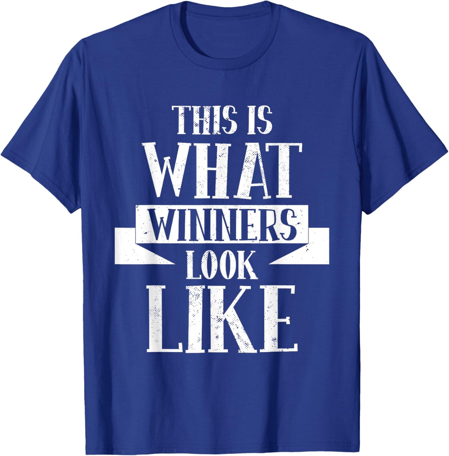 This is how winners look | motivation fitness training T-Shirt - T-Shirt | Royal