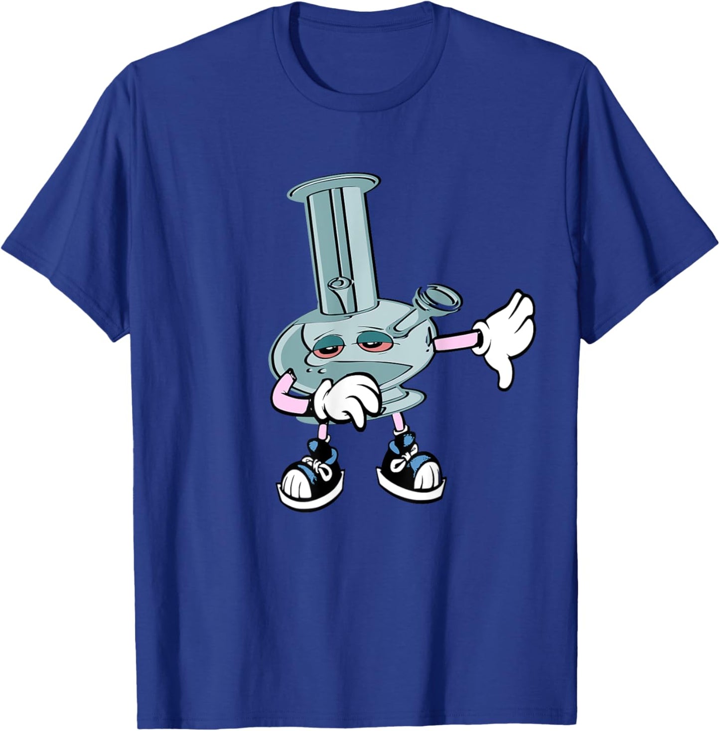 Dabbing Rig Oil Bong BHO Wax Shatter Weed THC vaporizer T-Shirt - T-Shirt | Royal