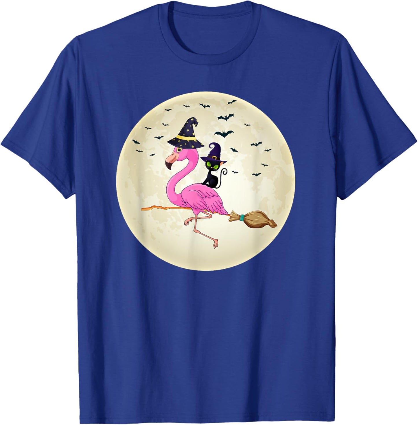 flamingo Halloween Costume Flamingo cat Halloween Men Women Kids T-Shirt - T-Shirt | Royal