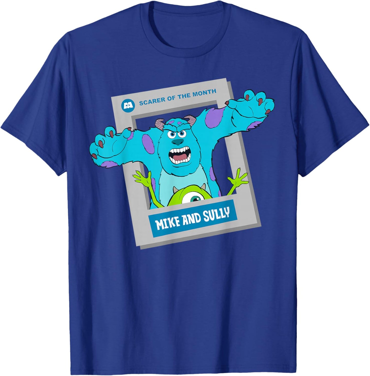 Disney/Pixar Monsters, Inc. Mike Sully Scarer of the Month T-Shirt - T-Shirt | Royal
