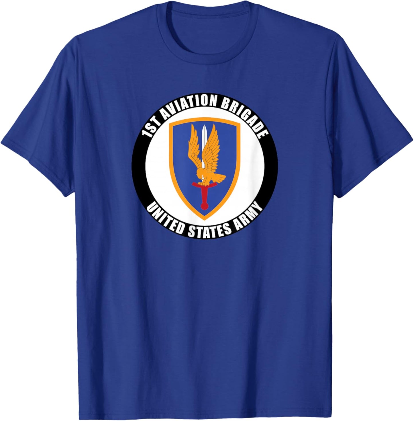 1st Aviation Brigade United States Army Military Veteran T-Shirt - T-Shirt | Royal