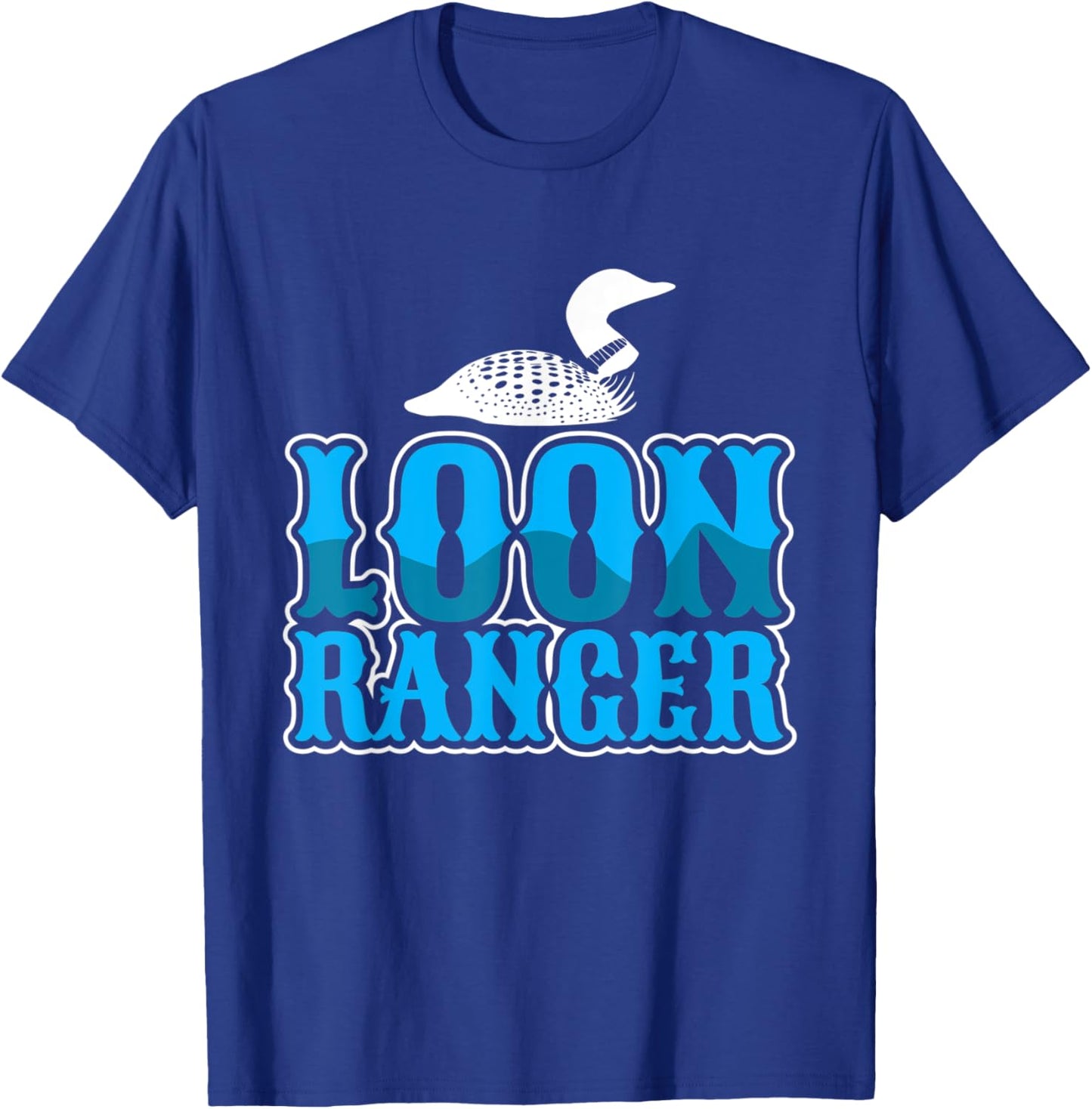 Loon ranger – Loon birding T-Shirt - T-Shirt | Royal