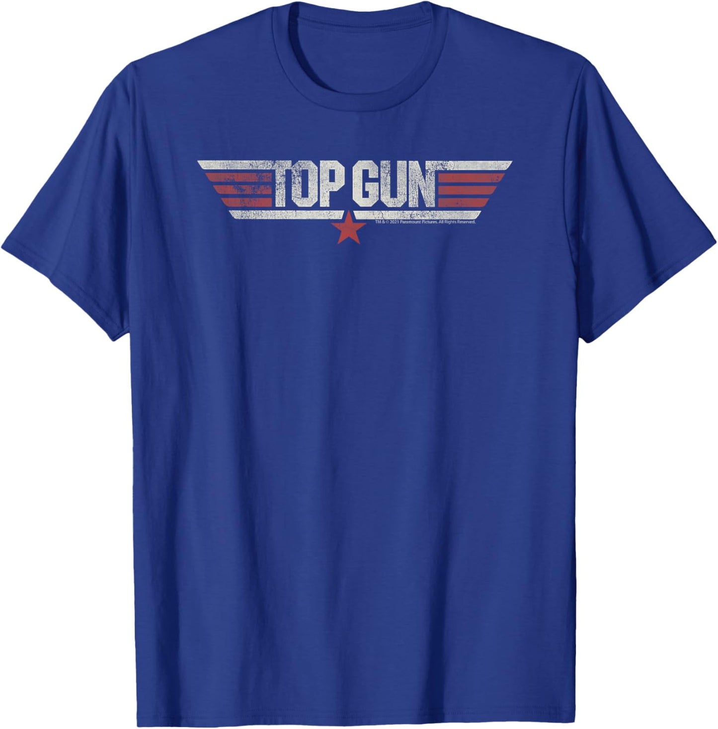 Top Gun Classic Logo T-Shirt - T-Shirt | Royal