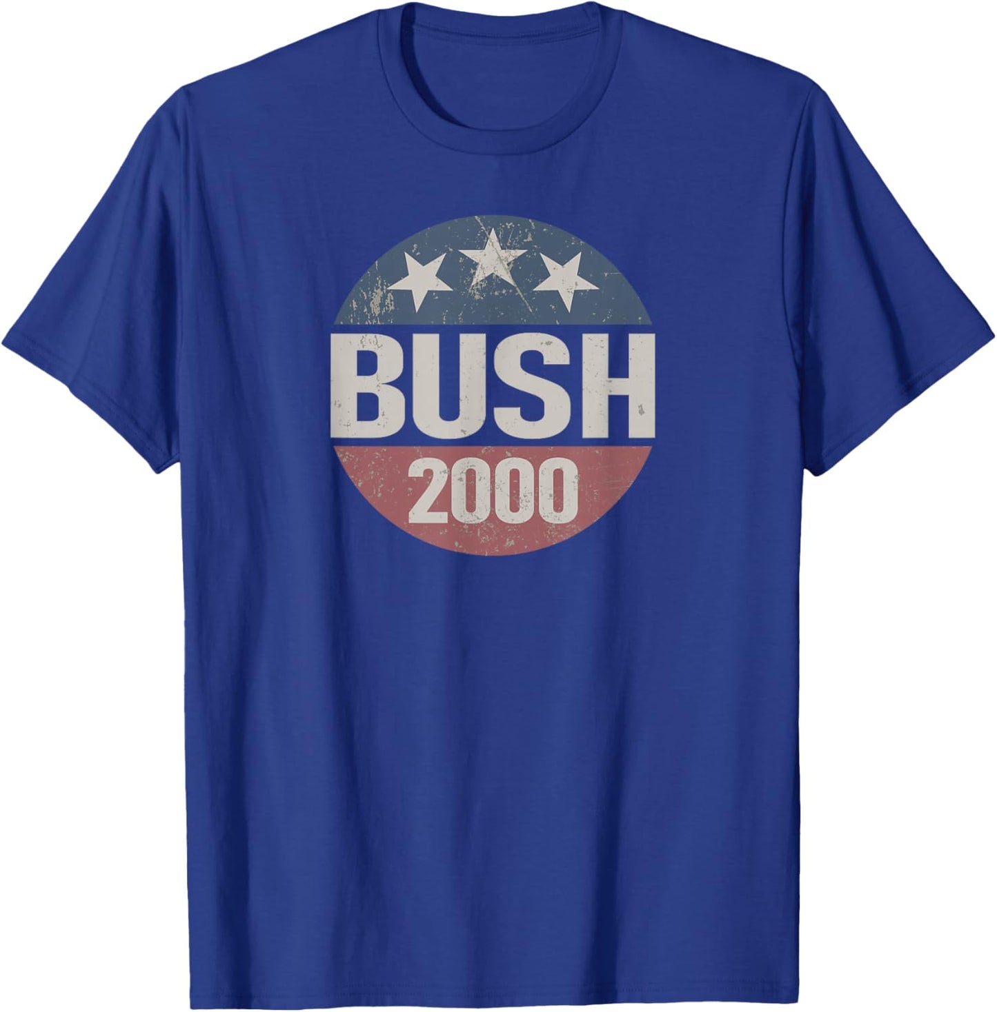 Vintage George W Bush 2000 T-Shirt - T-Shirt | Royal
