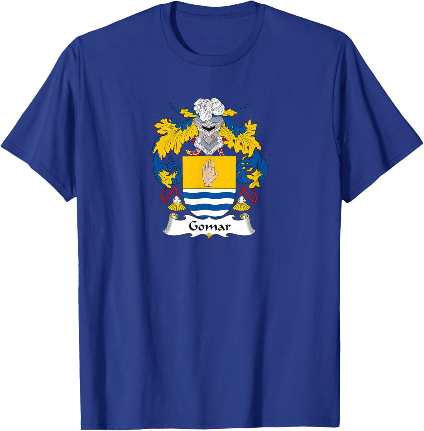 Gomar Coat of Arms - Family Crest T-Shirt - T-Shirt | Royal