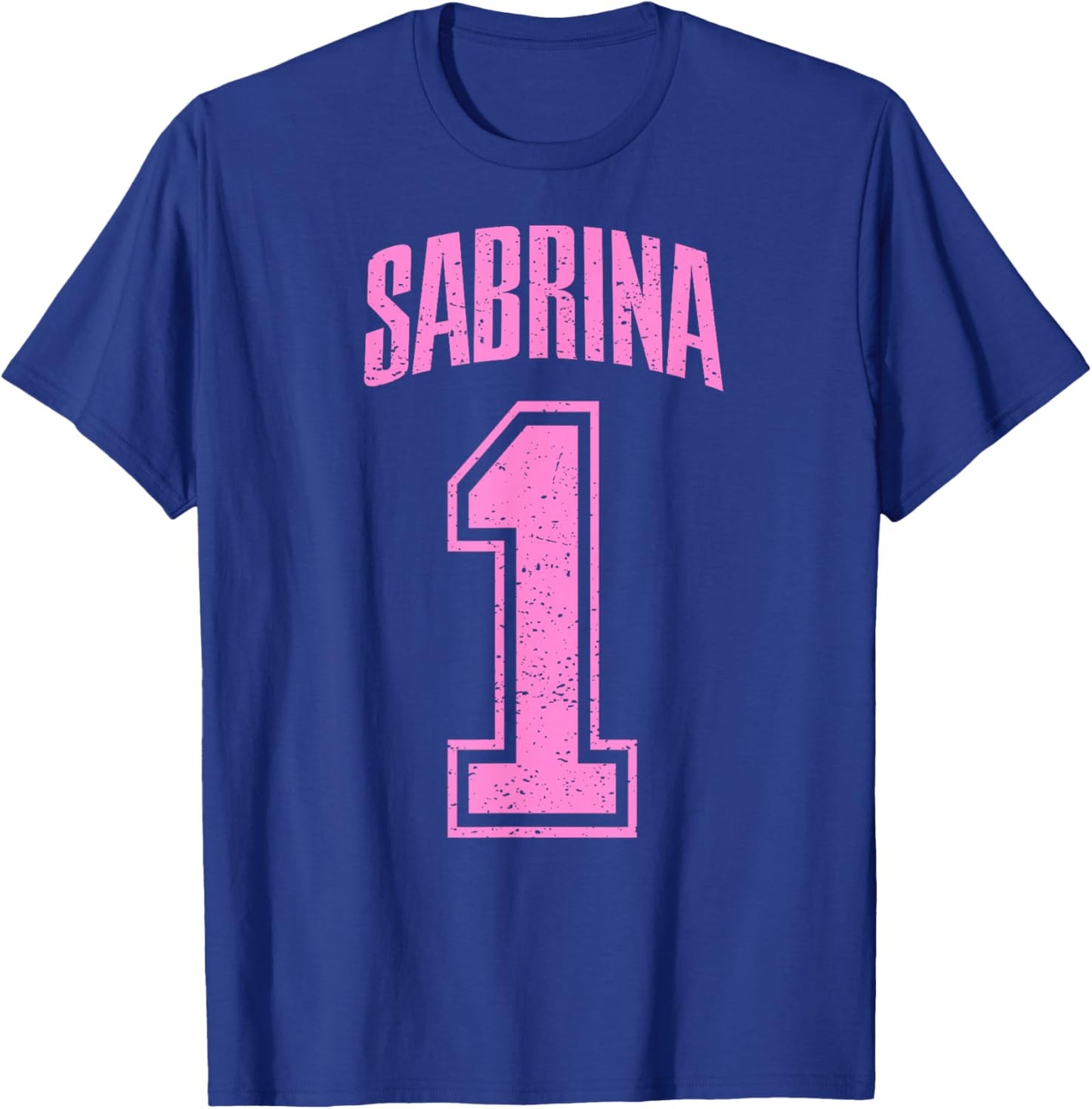 Sabrina Supporter Number 1 Biggest Fan T-Shirt - T-Shirt | Royal