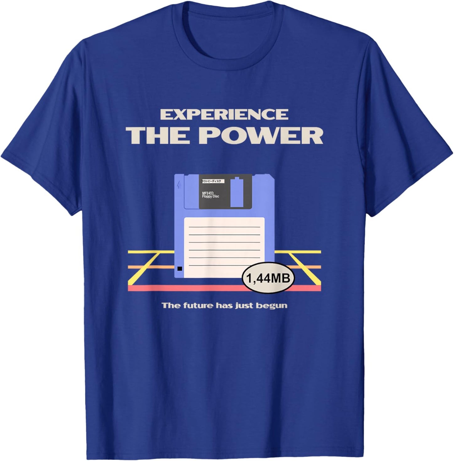 Old School PC Computer Floppy PC T-Shirt - T-Shirt | Royal