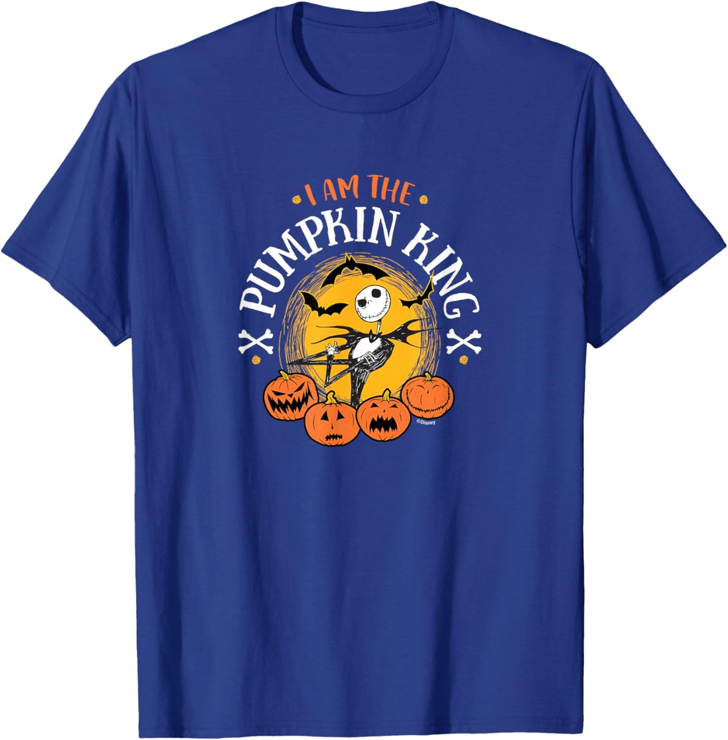 Jack Skellington I Am The Pumpkin King T-Shirt - T-Shirt | Royal