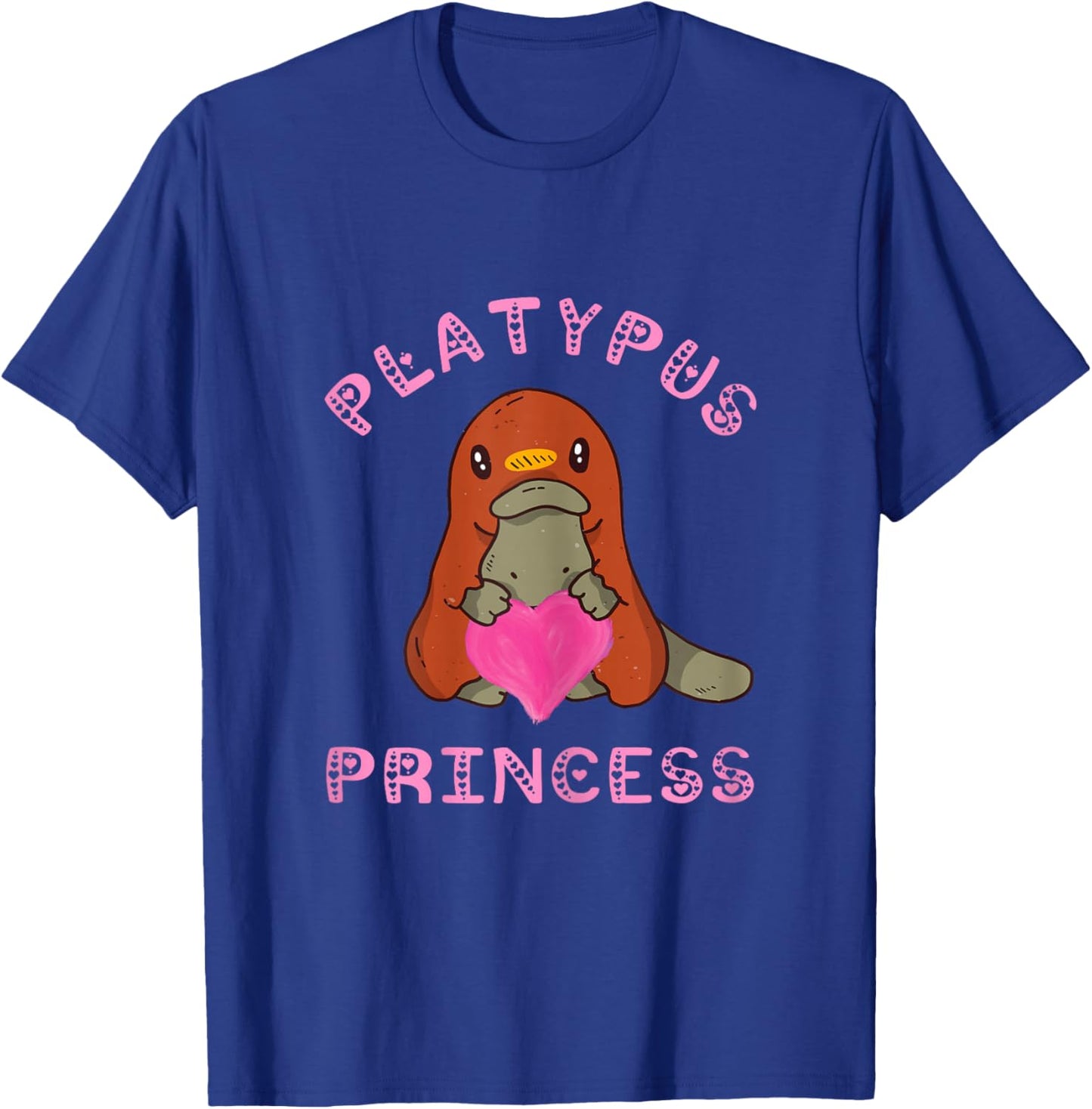 Platypus Princess Zoology Australian Duck Billed Platypus T-Shirt - T-Shirt | Royal