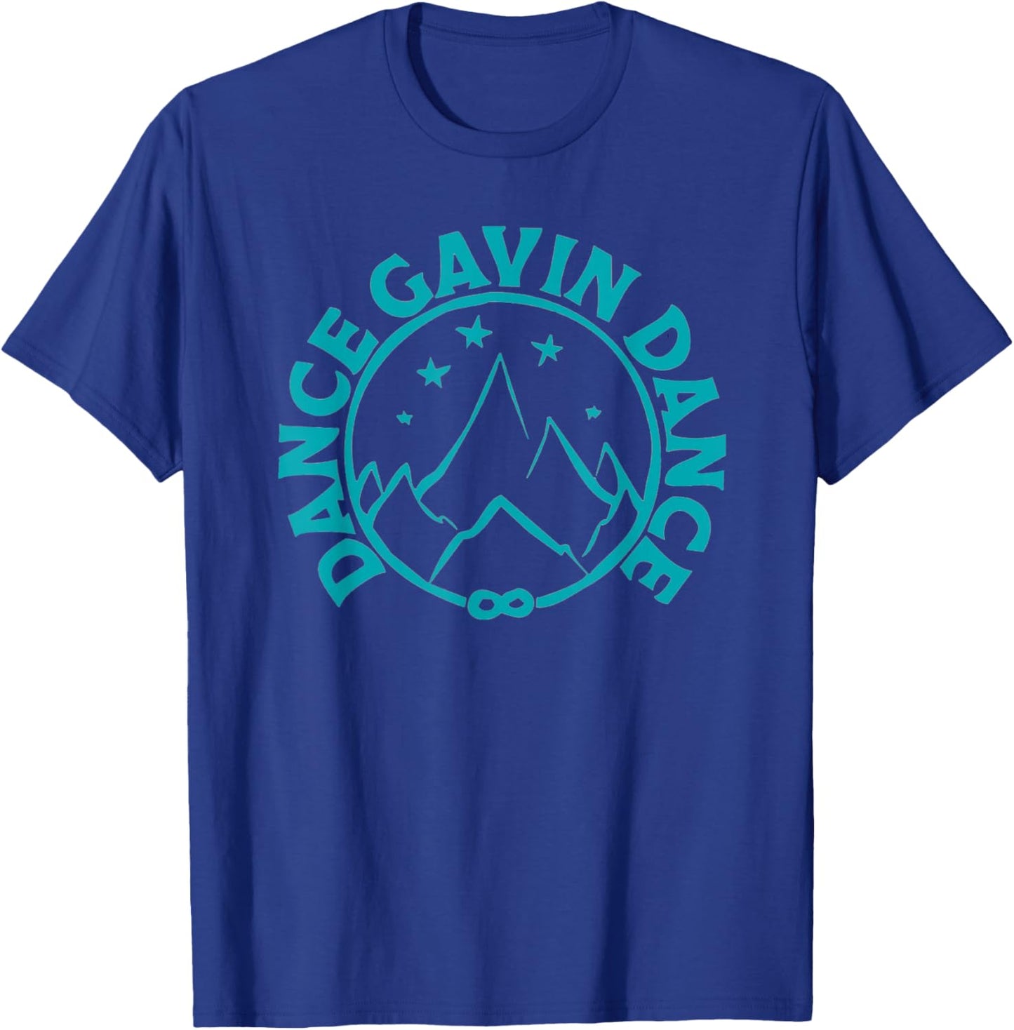 Dance Gavin Dance Graphic Design T-Shirt - T-Shirt | Royal