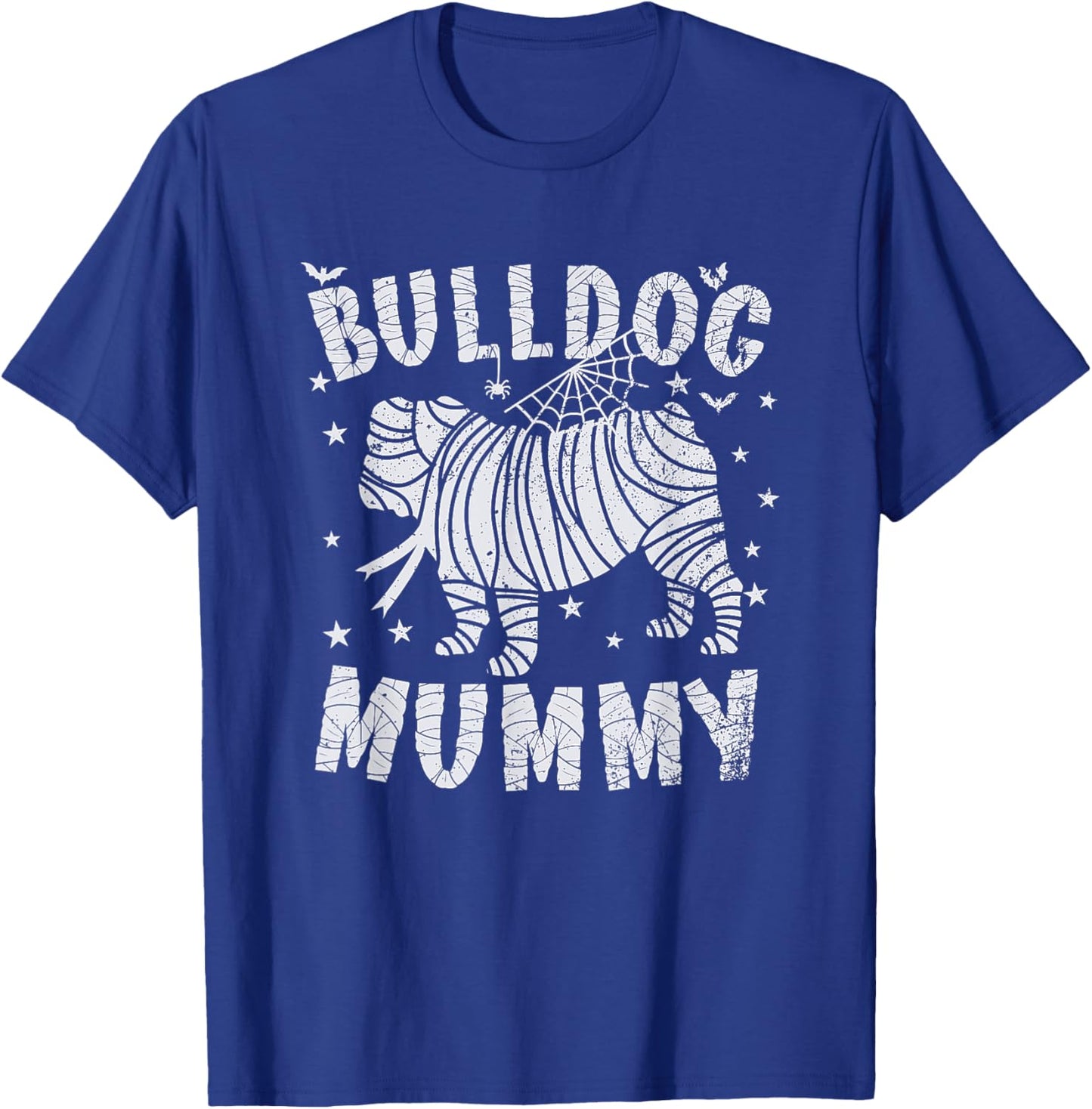 English Bulldog Mummy - Halloween T-Shirt - T-Shirt | Royal