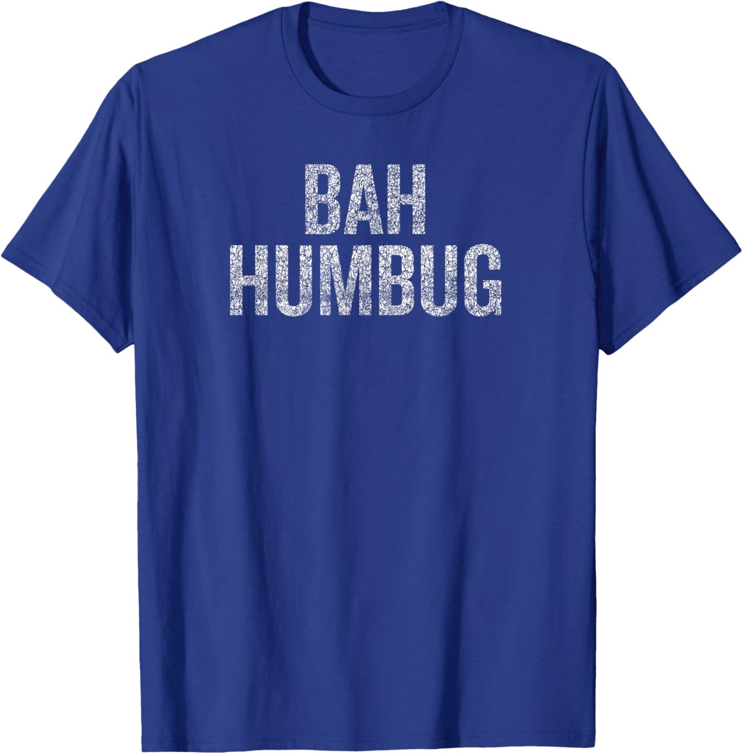 Bah Humbug | Christmas Scrooge T-Shirt - T-Shirt | Royal