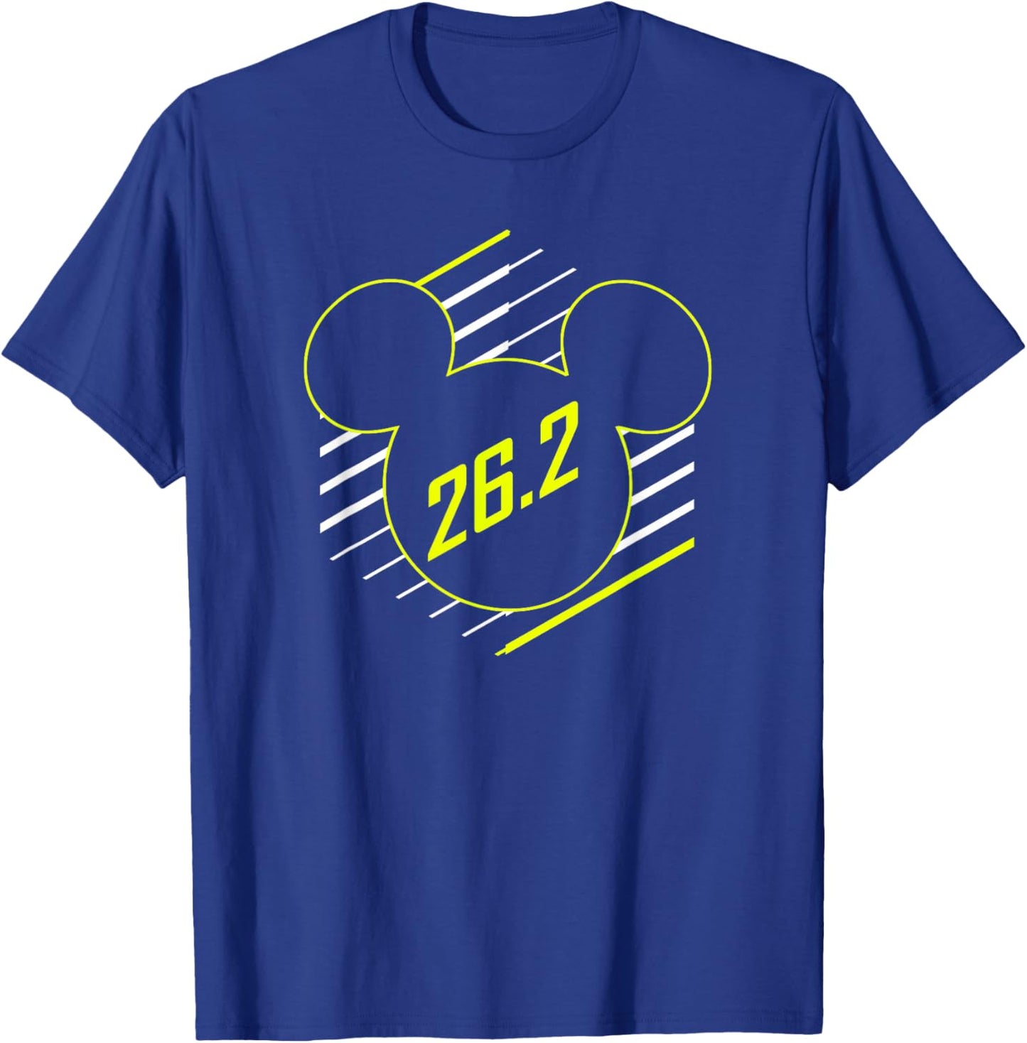 Disney Mickey Mouse Marathon Runner Logo T-Shirt - T-Shirt | Royal