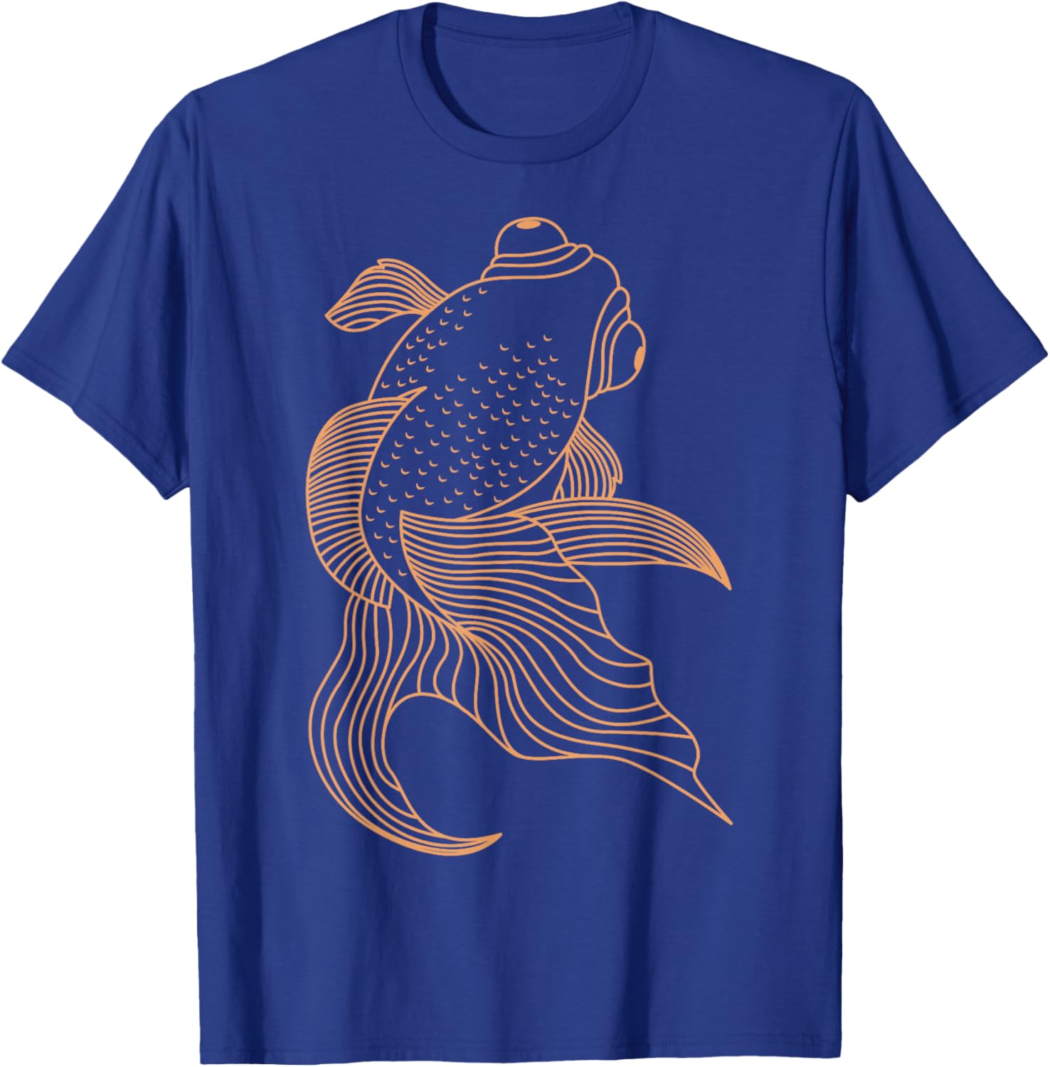 Goldfish Freshwater Fish Aquarist Hobby Aquarium Fishkeeping T-Shirt - T-Shirt | Royal