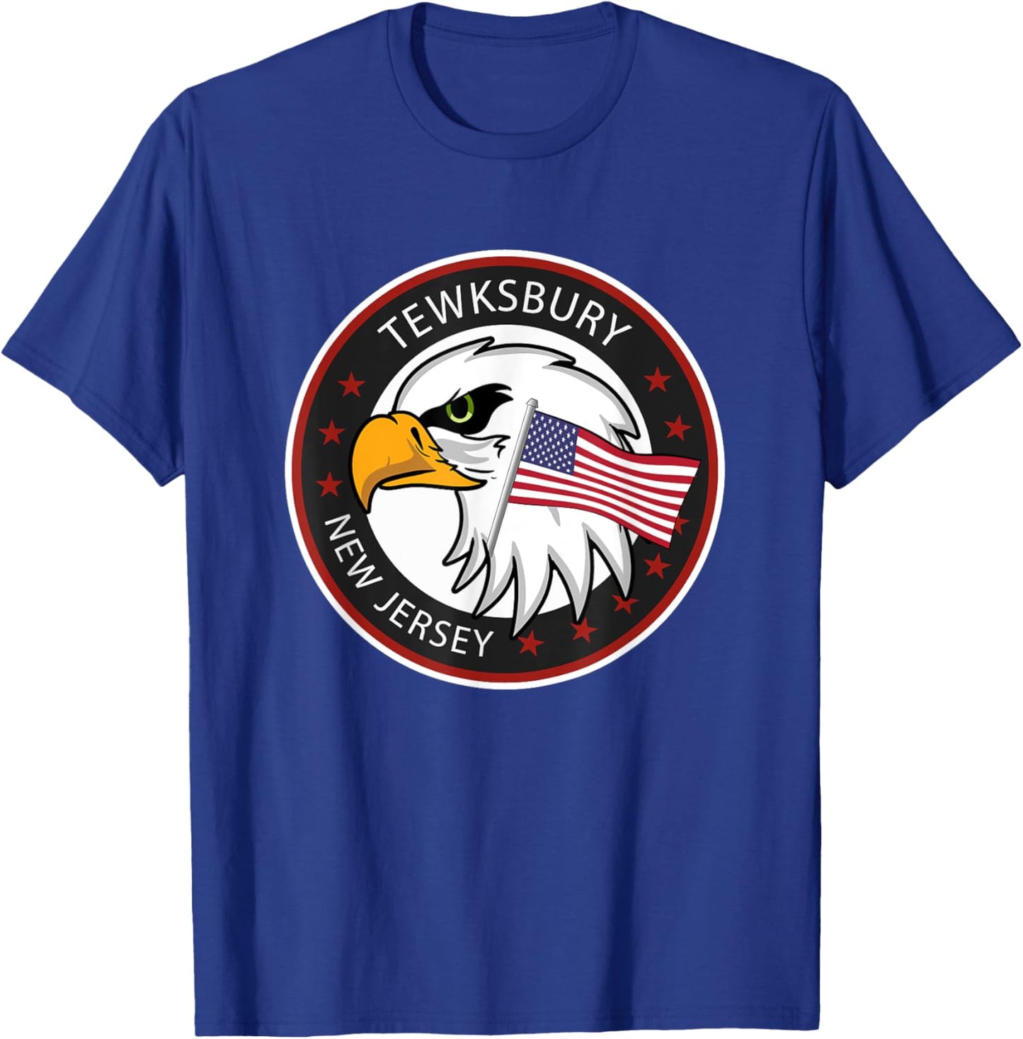 Tewksbury NJ New Jersey T-Shirt - T-Shirt | Royal