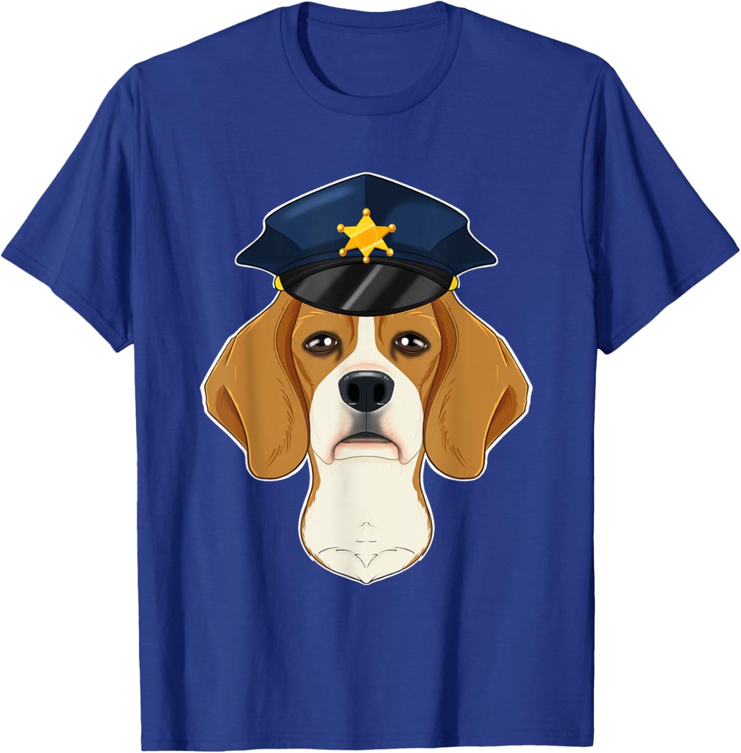 Canine Handler I Police Dog I Police Beagle T-Shirt - T-Shirt | Royal