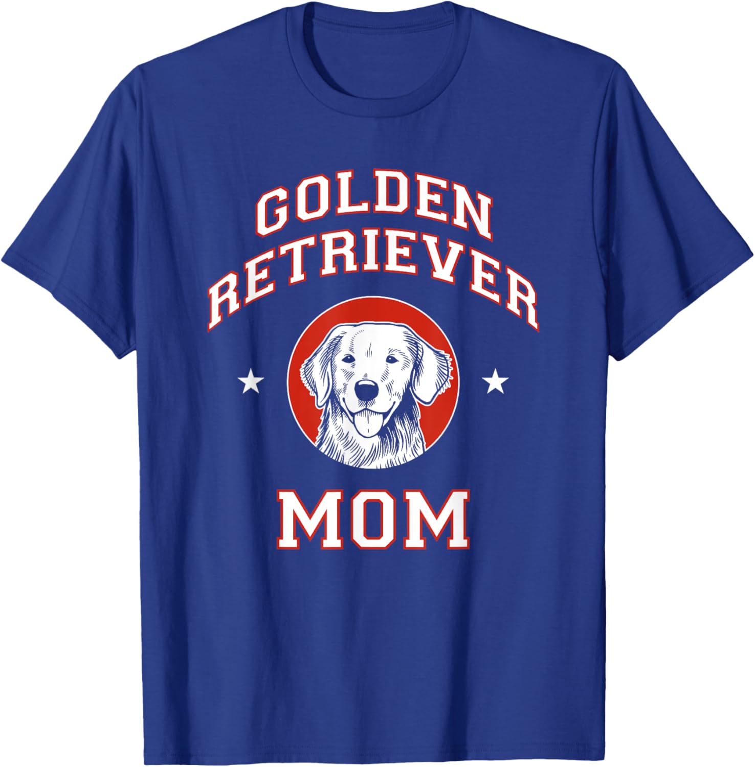 Golden Retriever Mom Dog Mother T-Shirt - T-Shirt | Royal