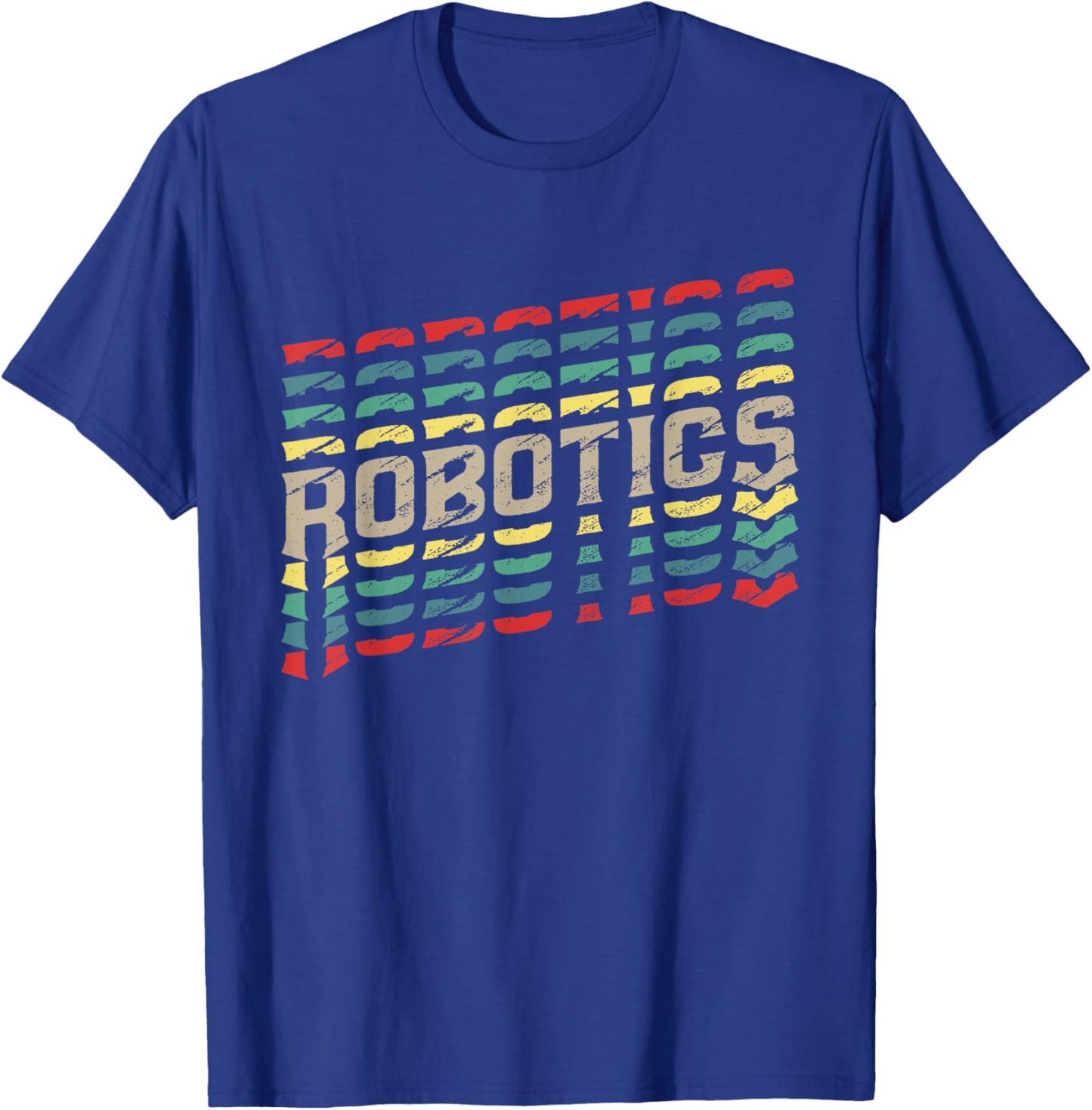 Robotics - Robot Builder Engineer Engineering Cyborg T-Shirt - T-Shirt | Royal