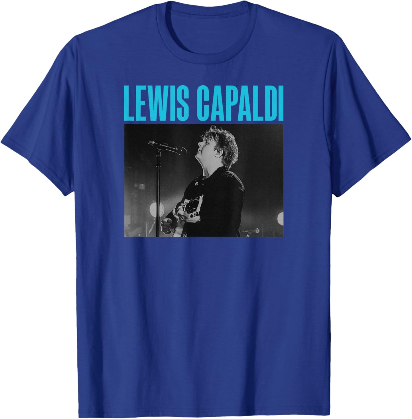 Lewis Capaldi – Live Photo T-Shirt - T-Shirt | Royal