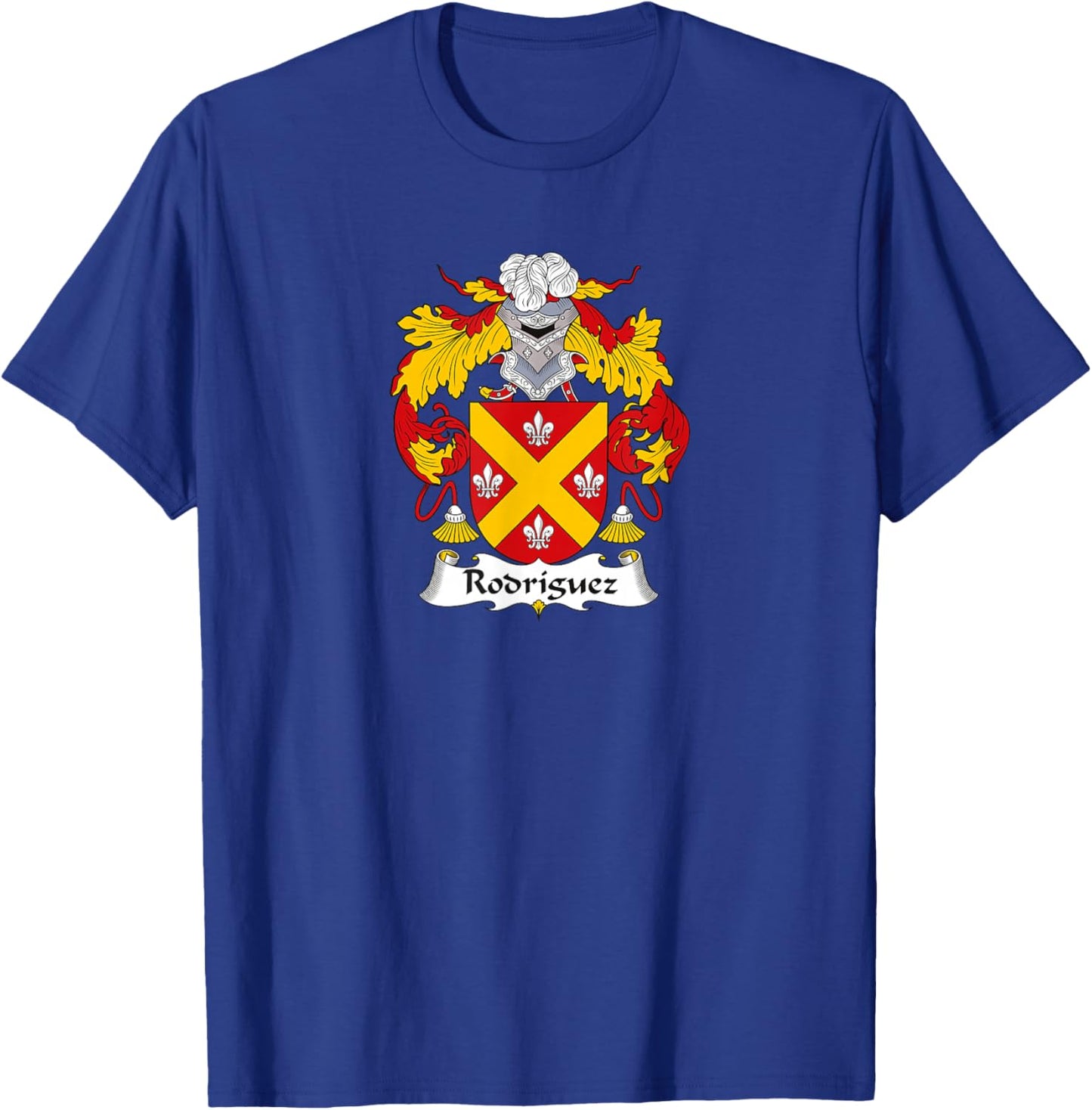 Rodriguez Coat of Arms - Family Crest T-Shirt - T-Shirt | Royal