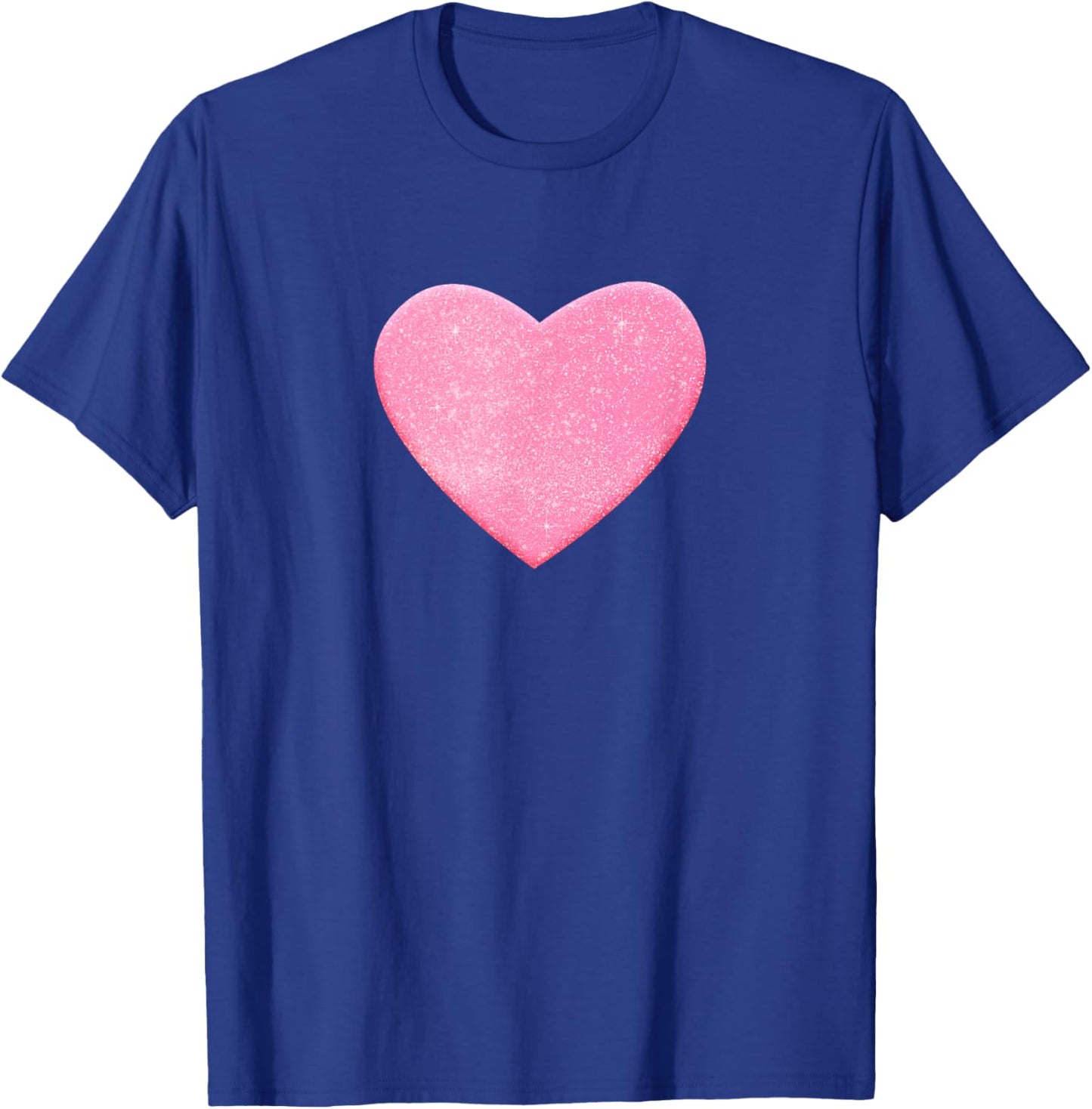Valentines Pink Heart T-Shirt - T-Shirt | Royal