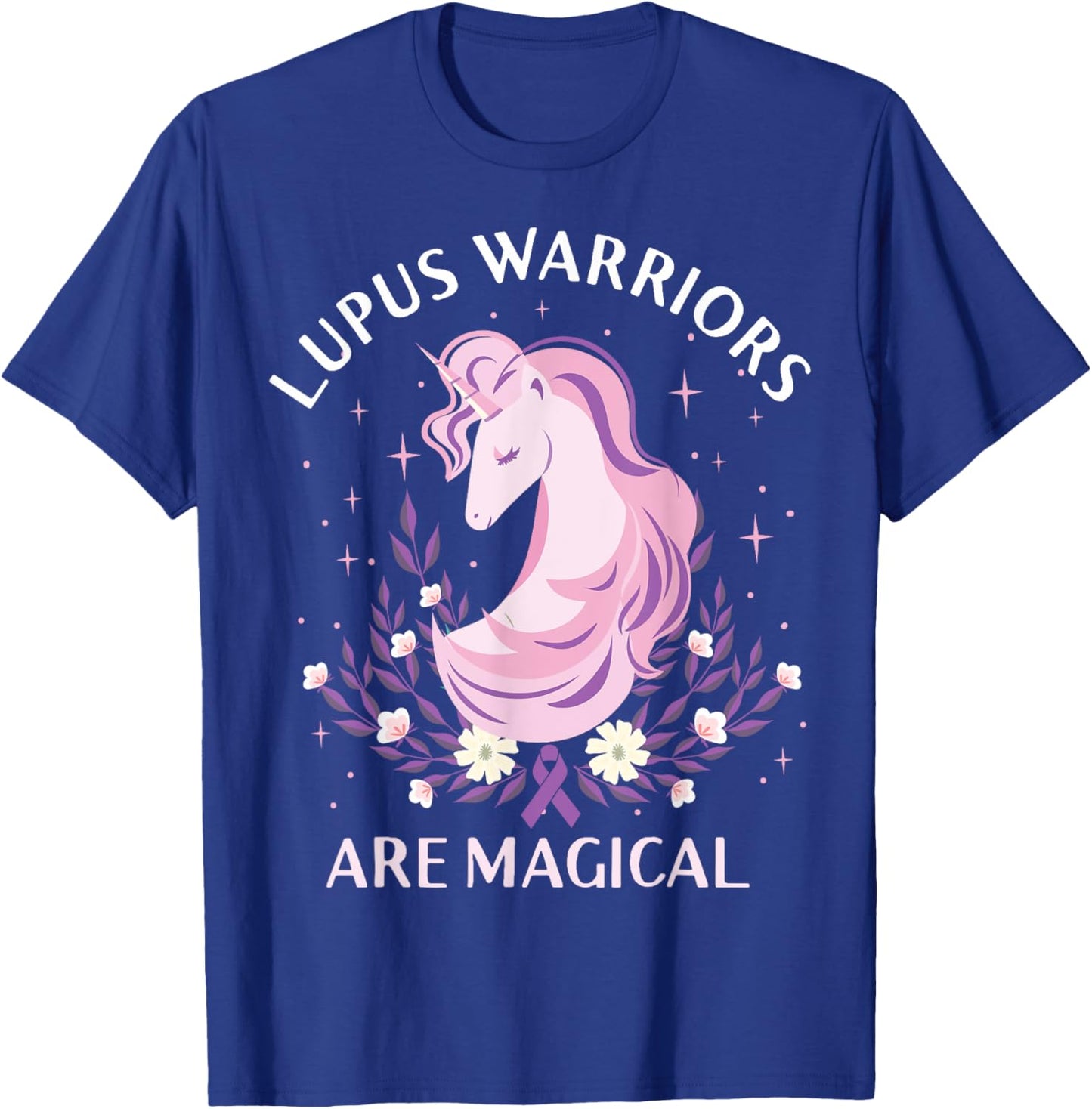Lupus Awareness Month Lupus Warriors Are Magical Autoimmune T-Shirt - T-Shirt | Royal