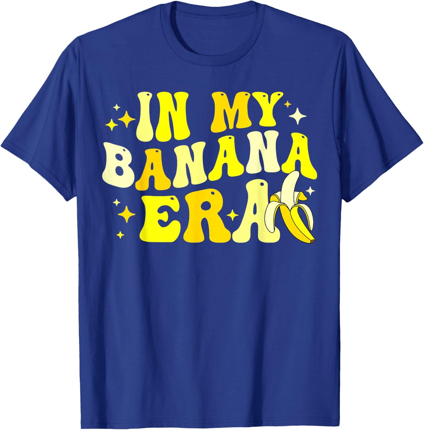 In My Banana Era Men Women Kids T-Shirt - T-Shirt | Royal