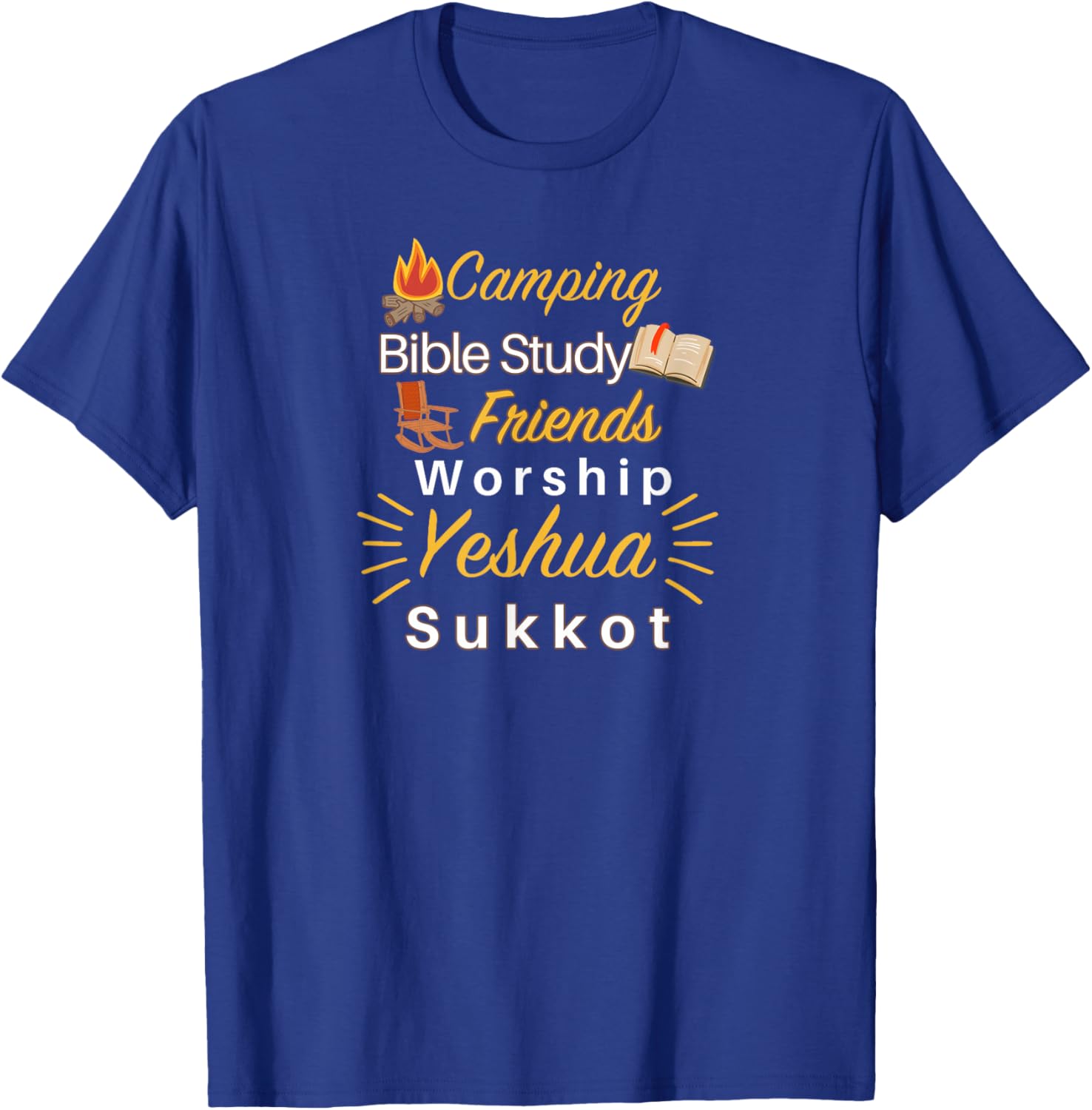 Sukkot Biblical Feast Celebration Gear T-Shirt - T-Shirt | Royal