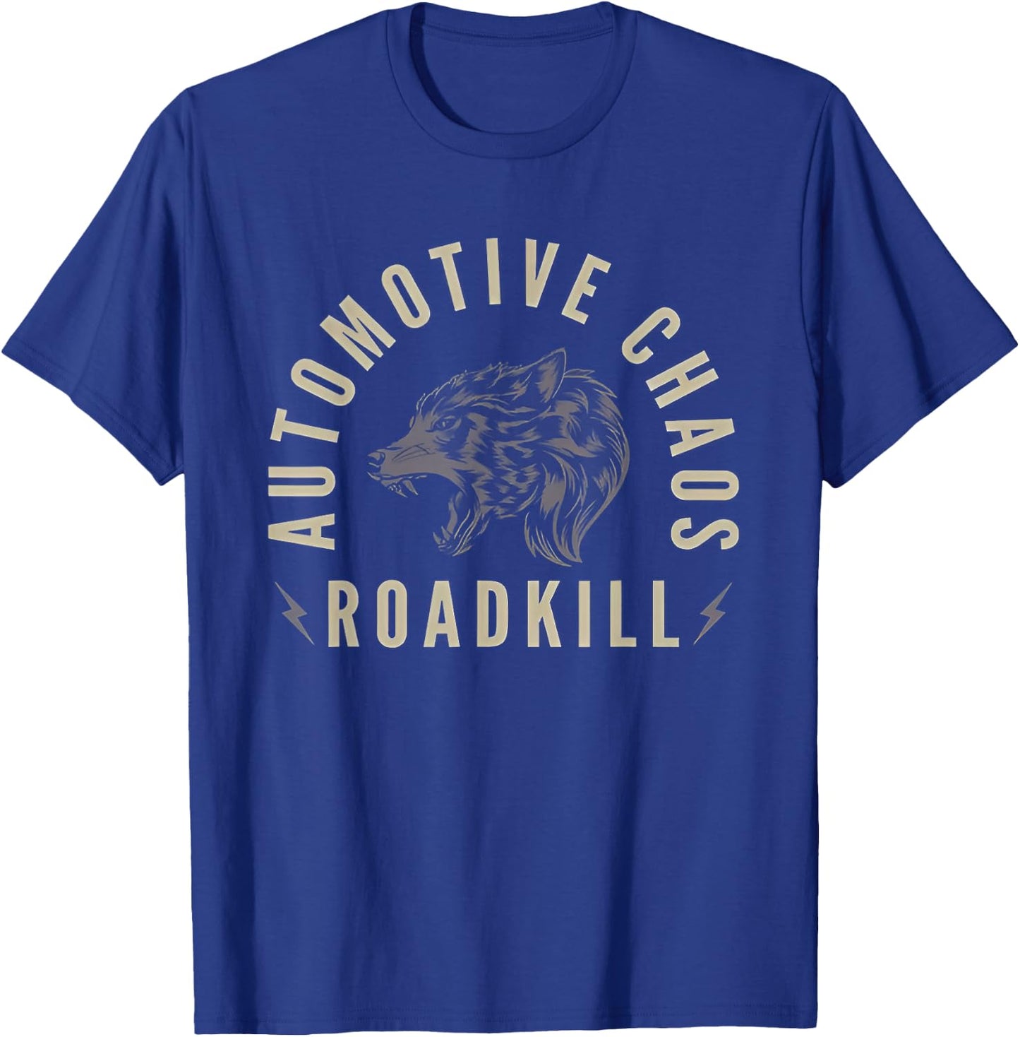 Roadkill Coyote motortrend , Small, Black T-Shirt - T-Shirt | Royal