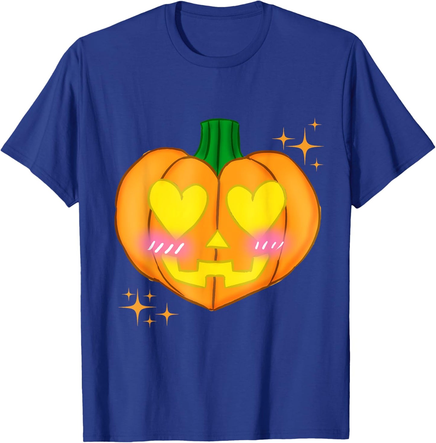 UMBERDUSK Valloween Valentine's Day Kawaii Goth Pumpkin T-Shirt - T-Shirt | Royal
