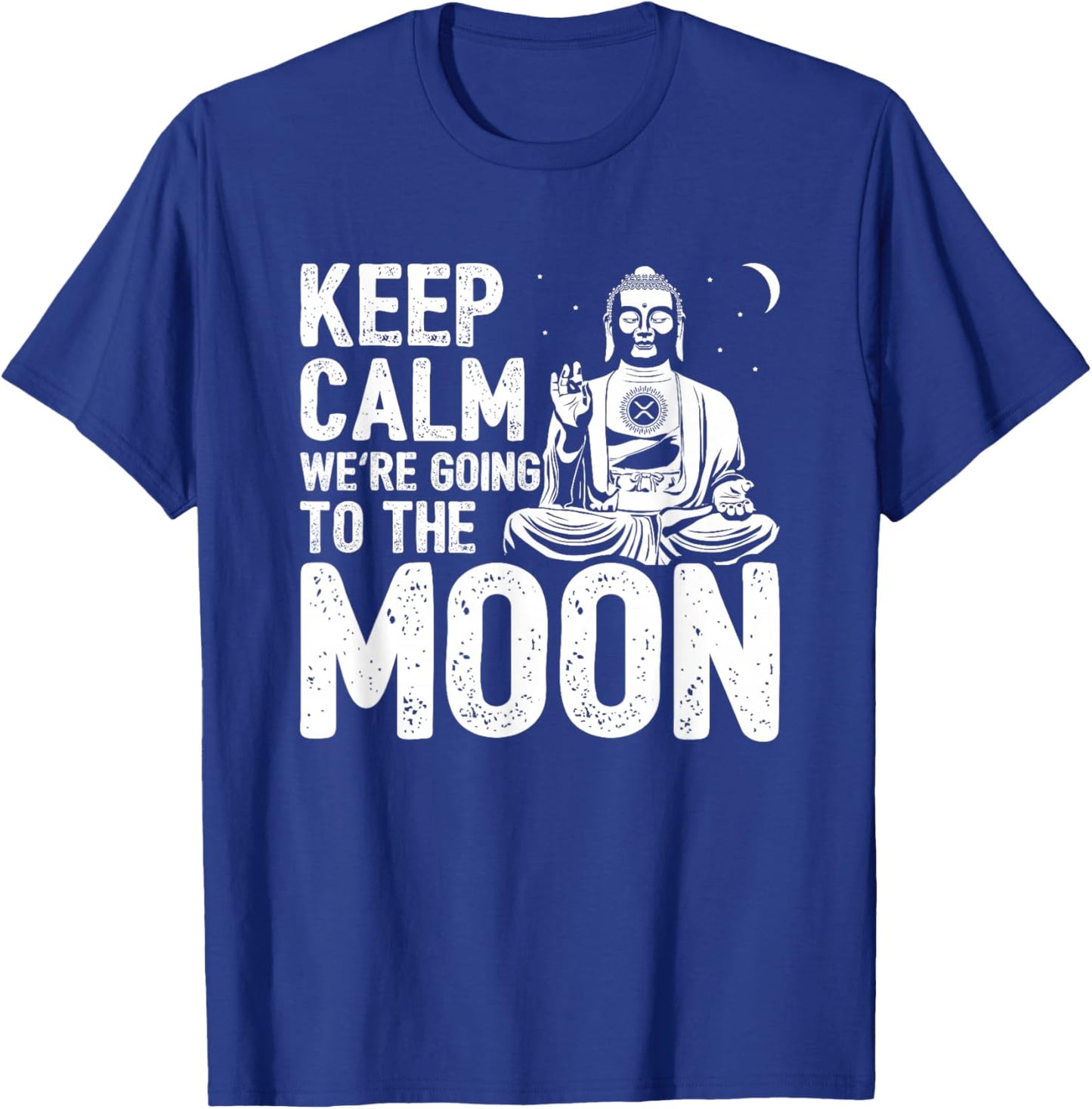 XRP Cryptocurrency - XRP To The Moon - Crypto Currency - XRP T-Shirt - T-Shirt | Royal